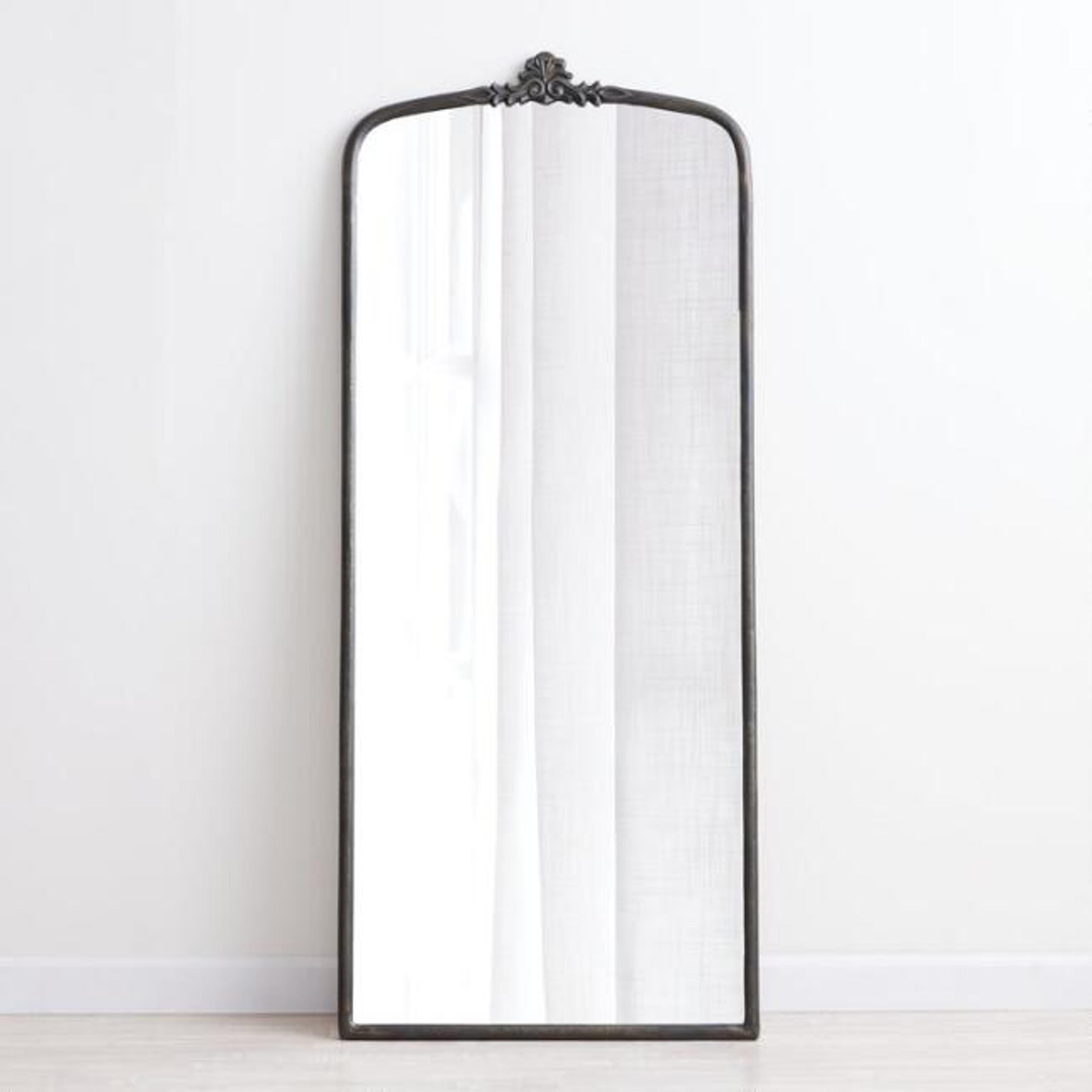 Metal Vintage Style Leaning Full Length Mirror | World Market