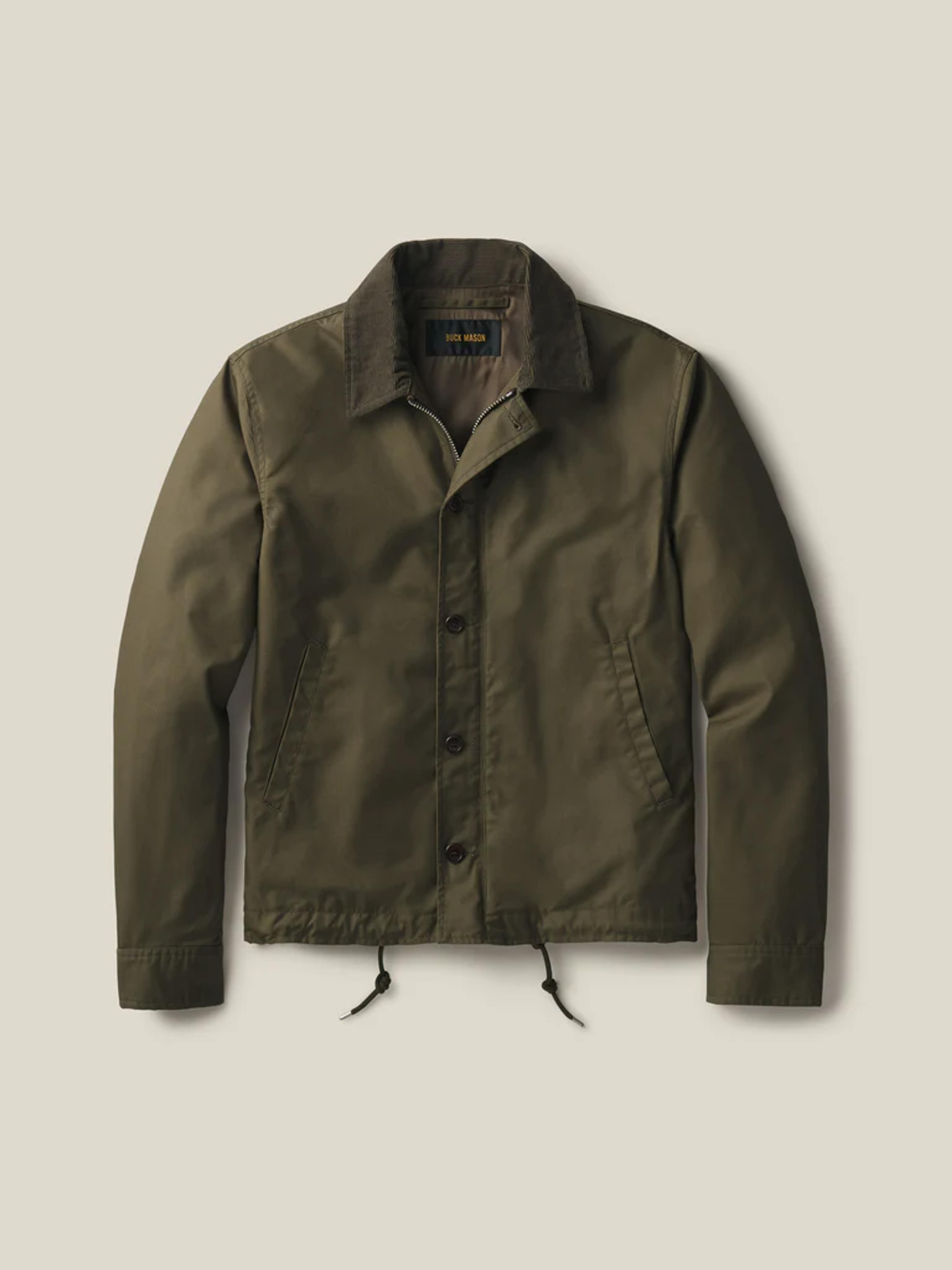 Tanker Green Storm Stopper Deck Jacket – Buck Mason