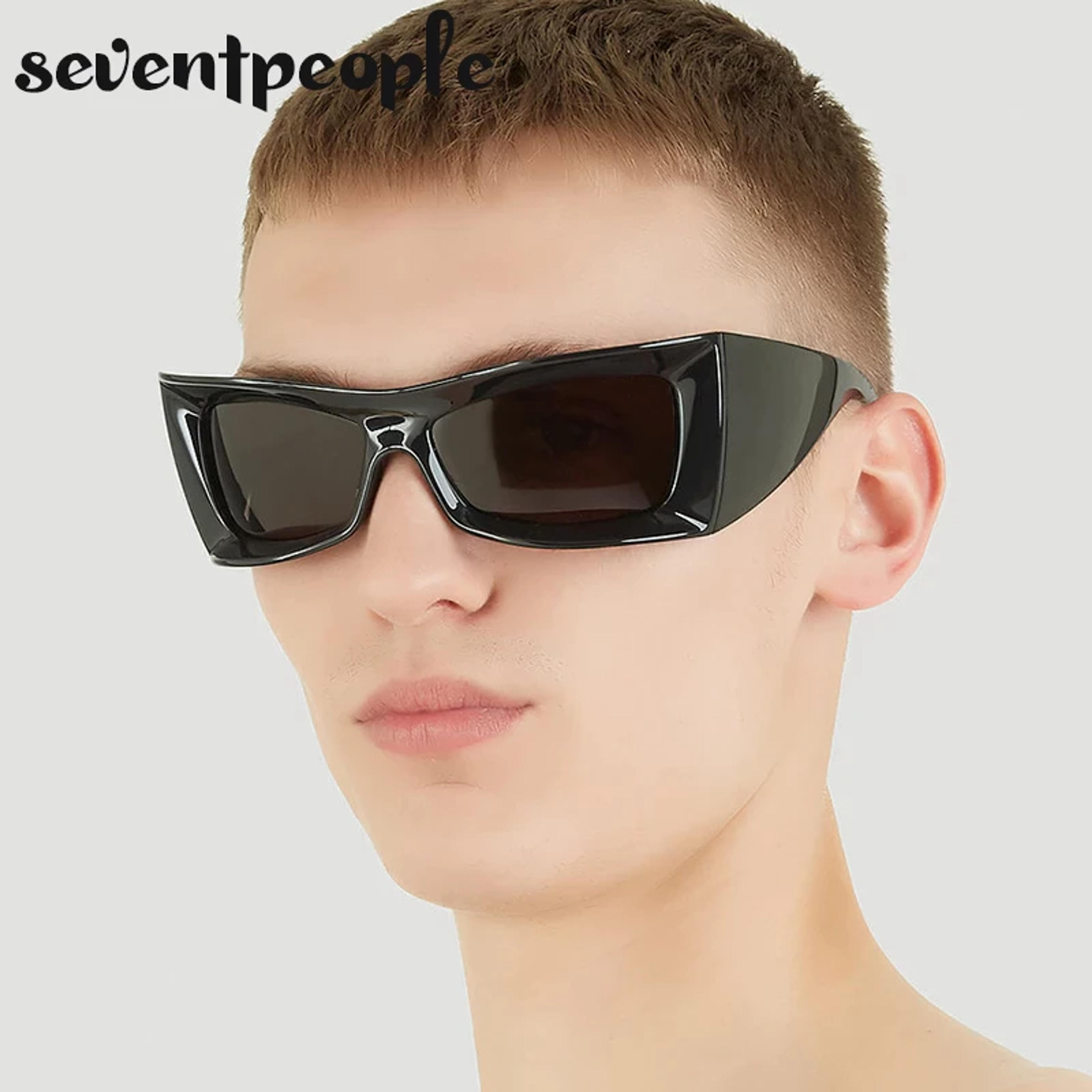 New In Cat Eye Sunglasses Women Cyberpunk Sun Glasses