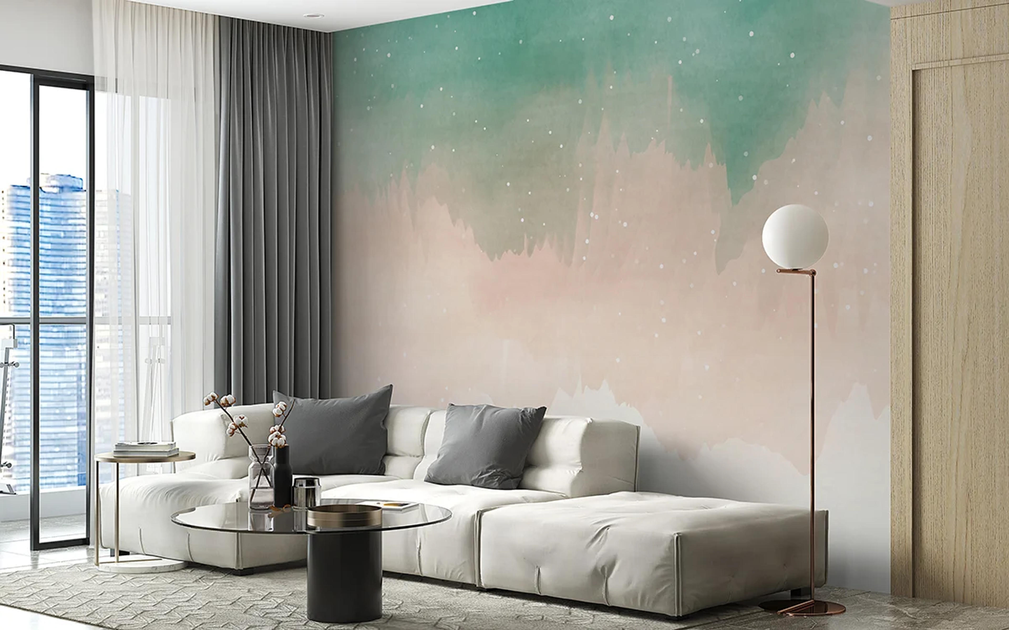 Ombre Wallpaper Trends in Modern Interior Design