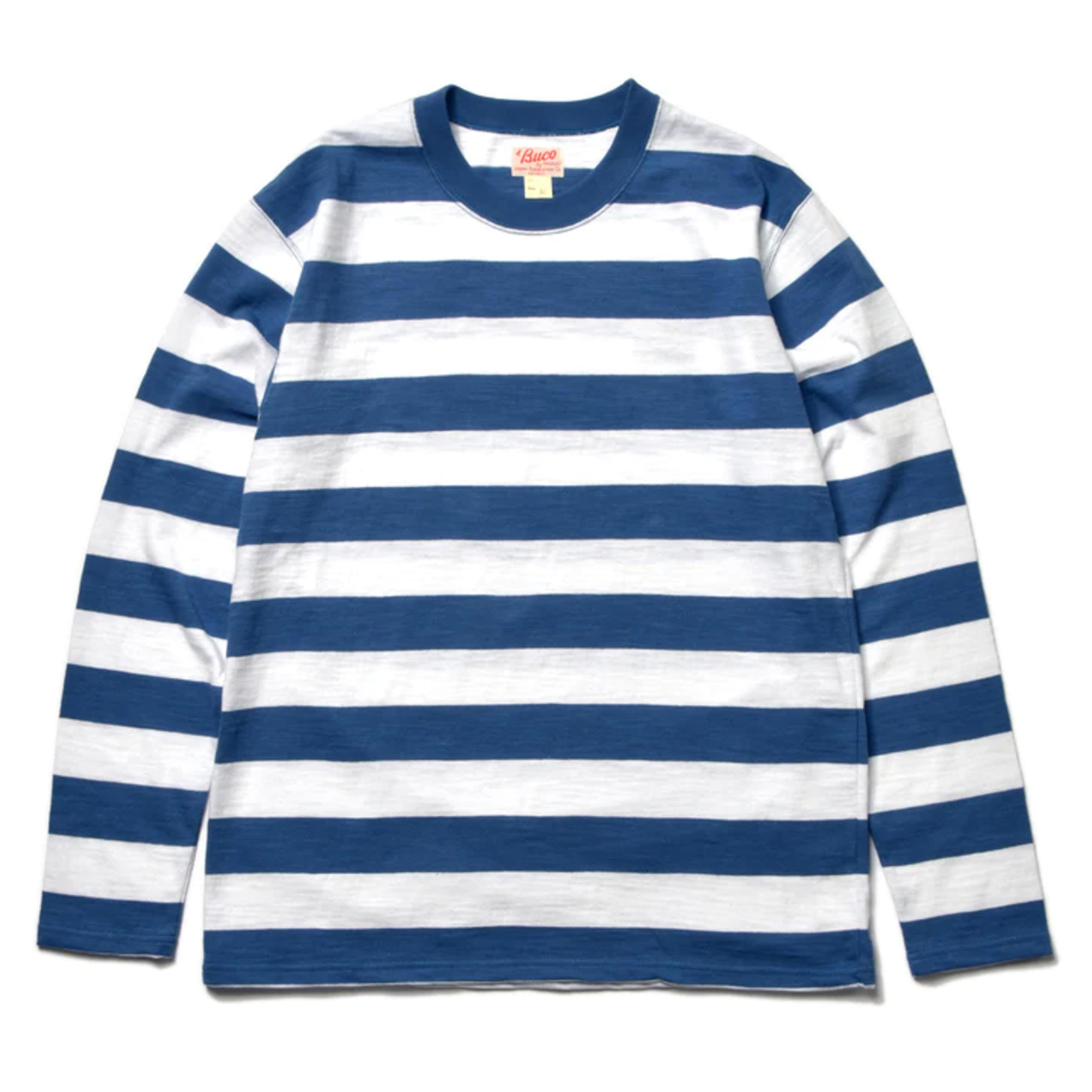 BUCO STRIPE TEE L/S – The Real McCoy's