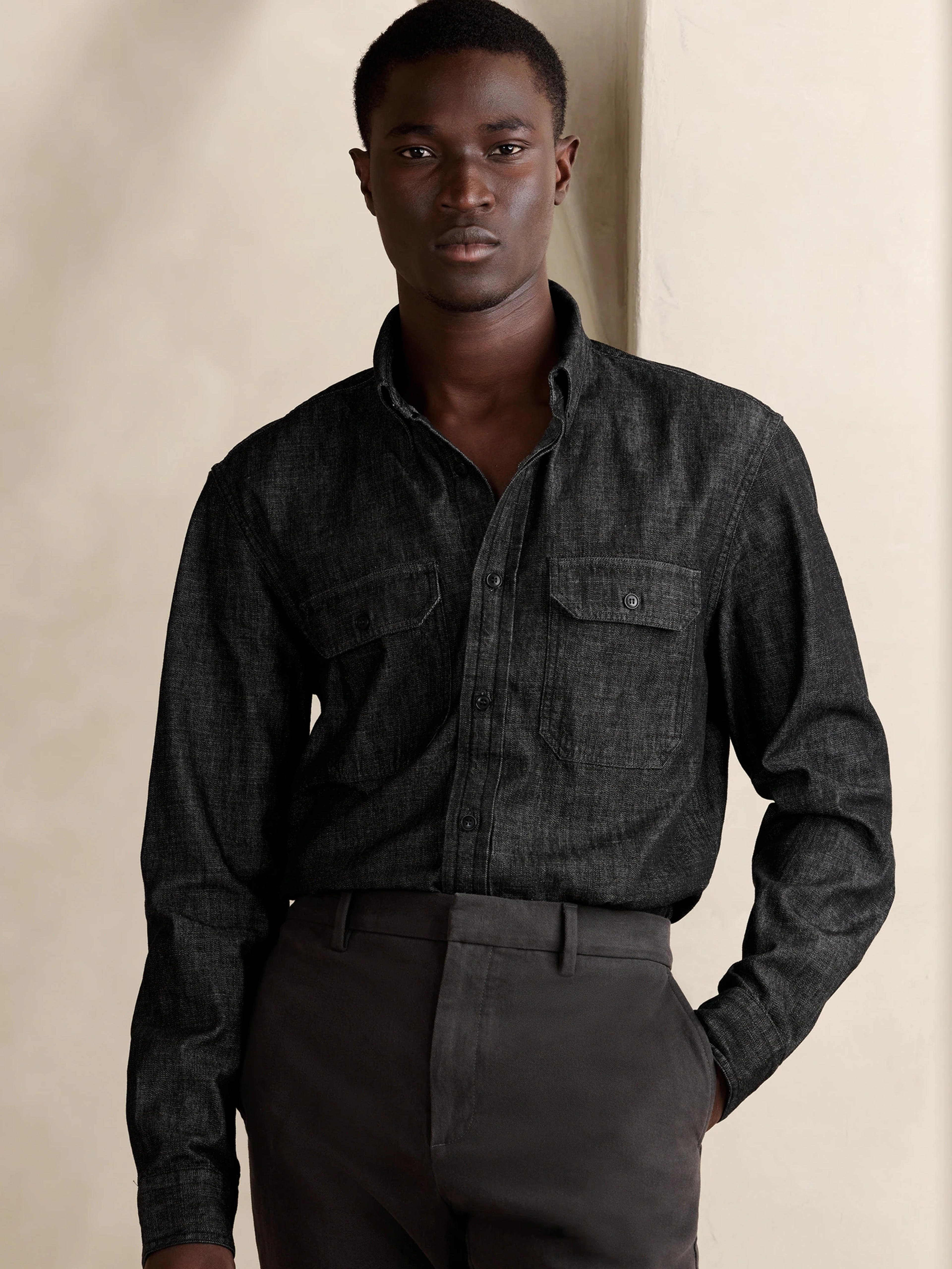 Expedition Denim Shirt | Banana Republic