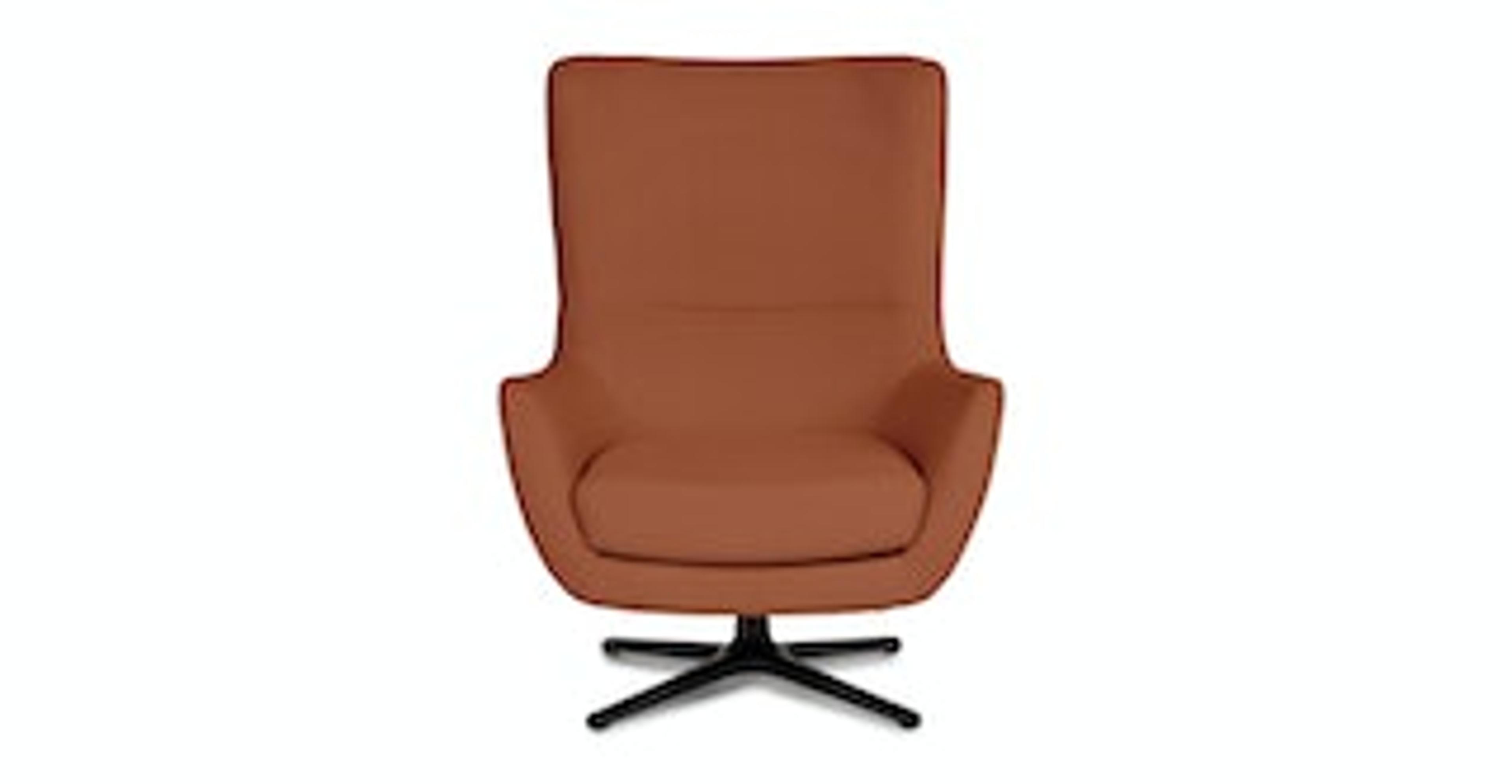 Agga Oriole Red Swivel Chair | Article