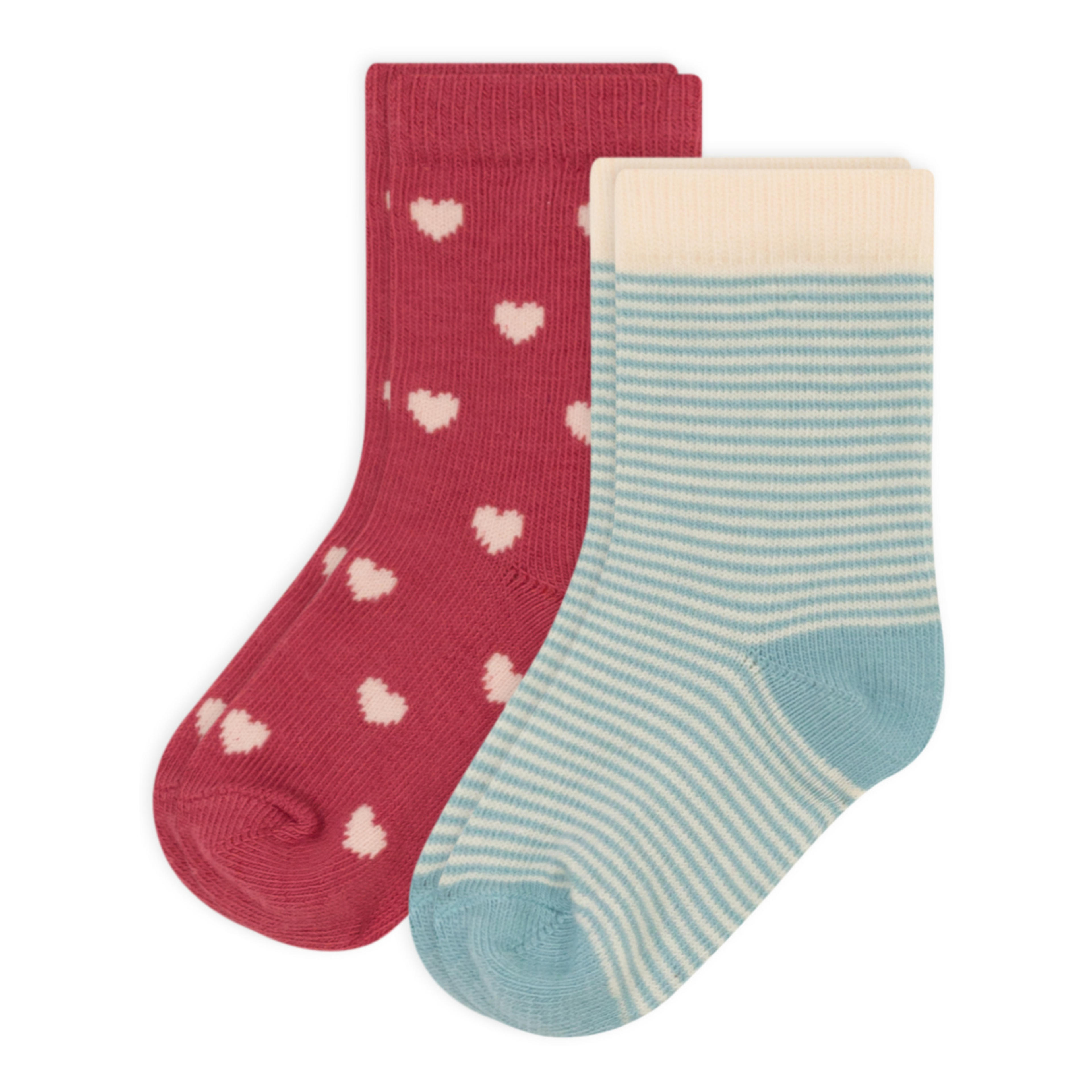 Petit Bateau - Jersey Socks - Set of 2 - Blue