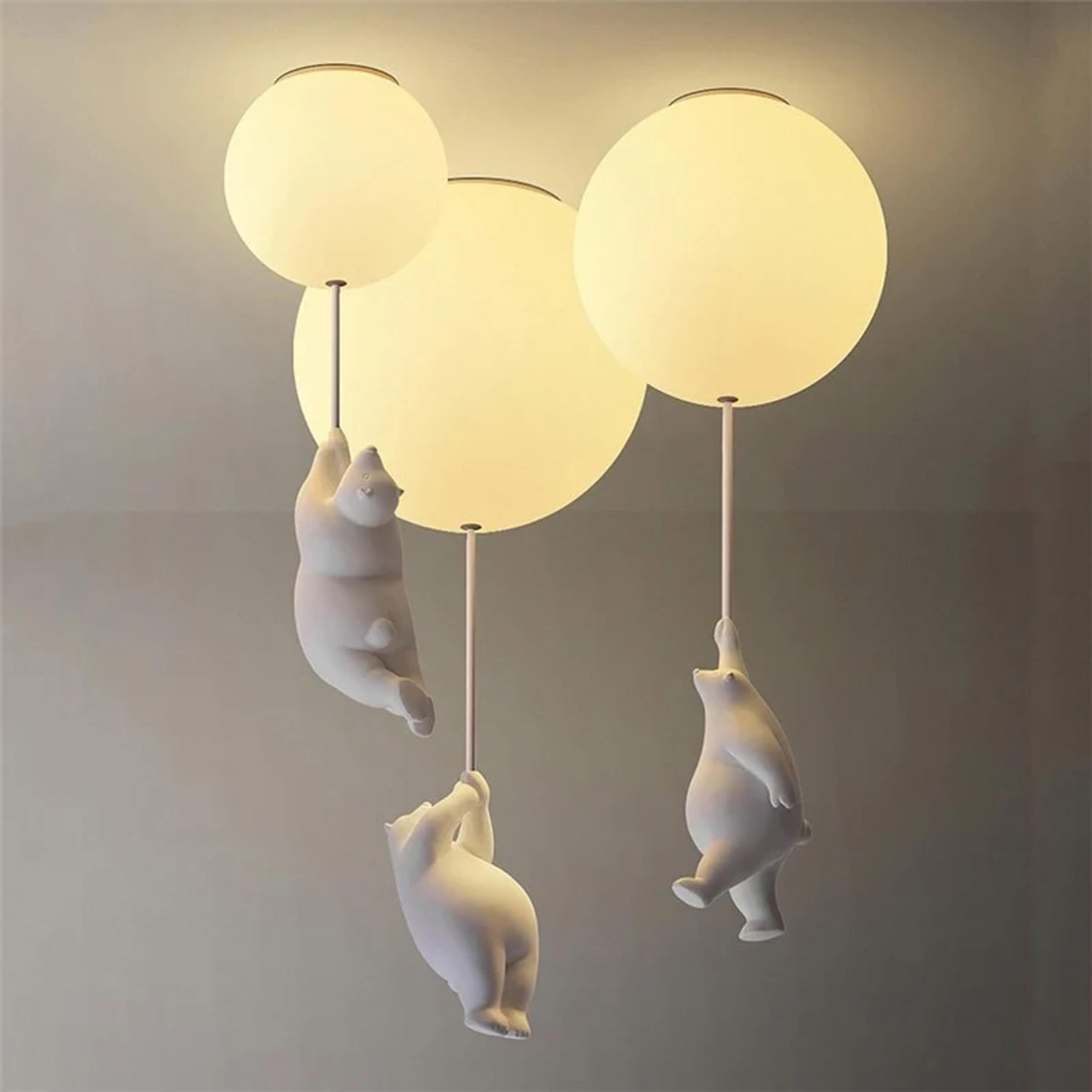 Balloon Bear Ceiling Light