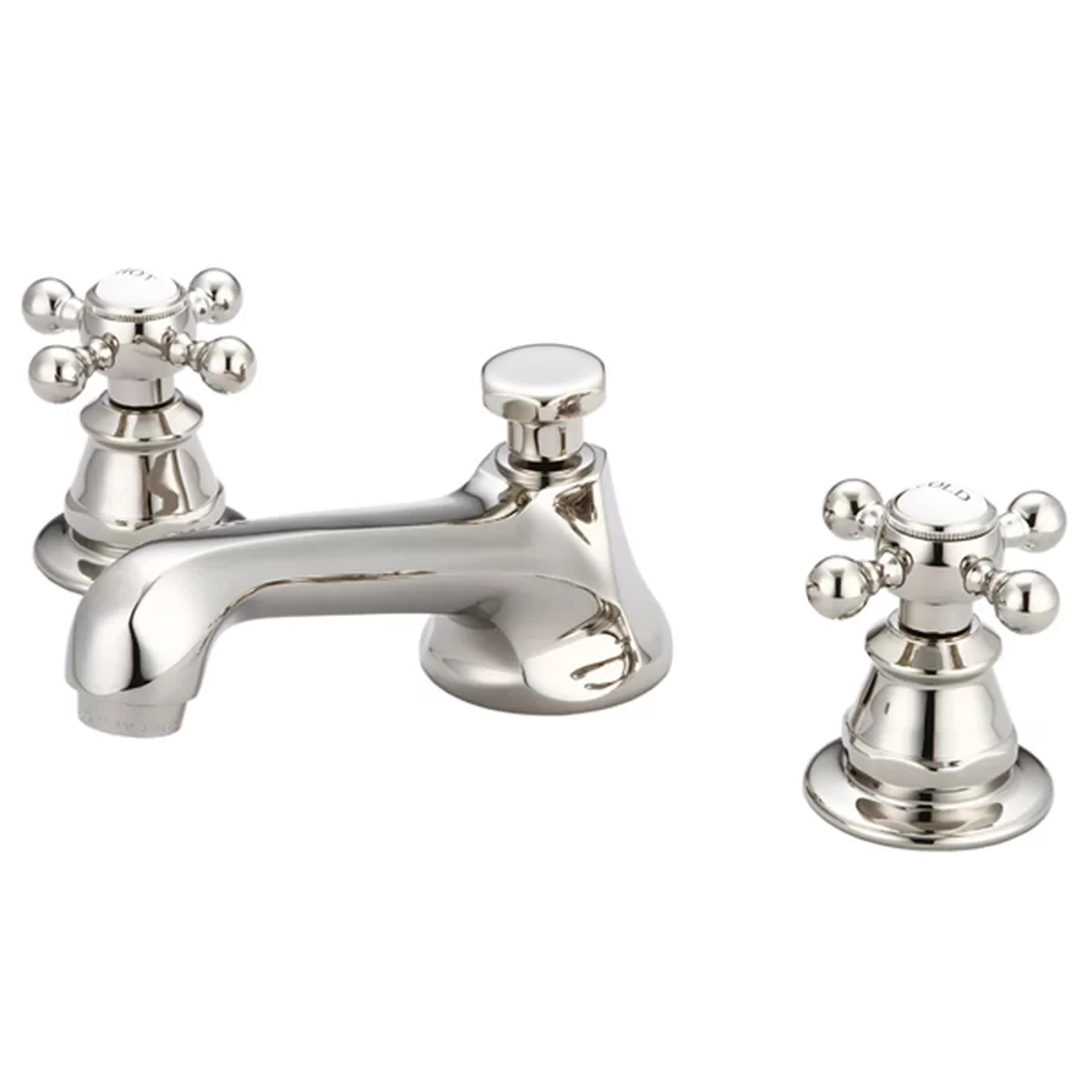 dCOR design Carlson Widespread Bathroom Faucet with Drain Assembly | Wayfair