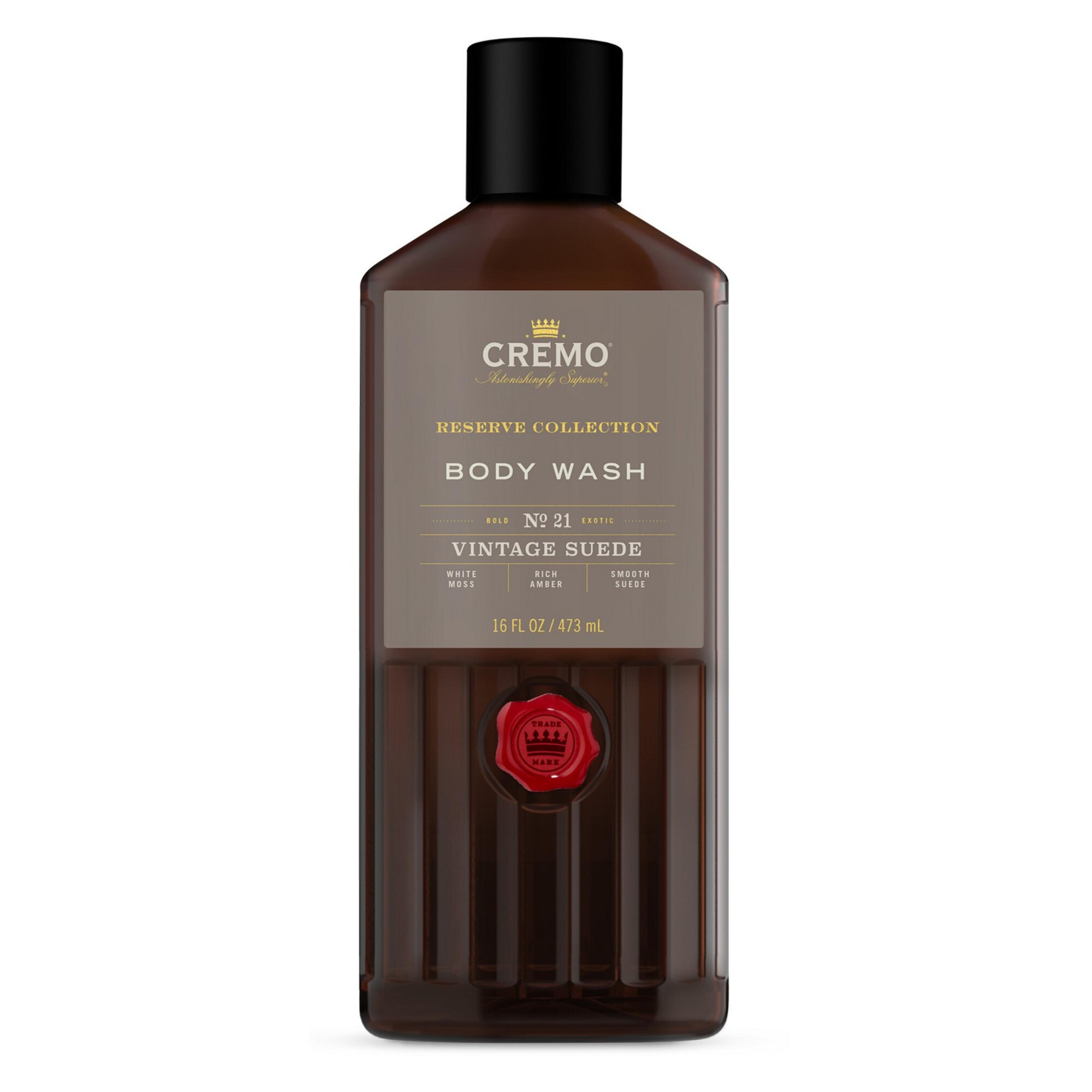 Cremo Vintage Suede Body Wash - 16 fl oz