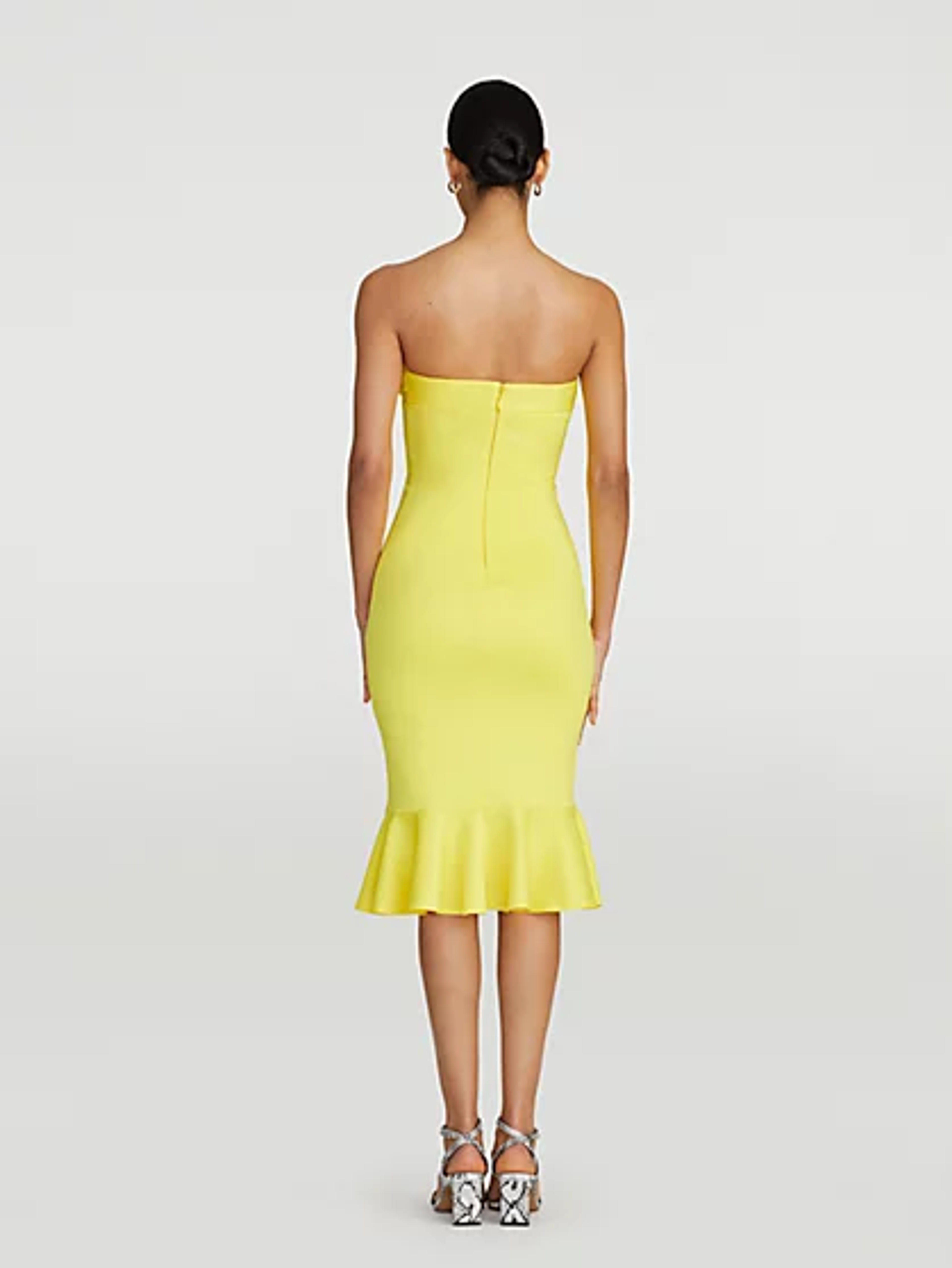 Ravyn Strapless Trumpet-Hem Dress - Gabrielle Union Collection | New York & Company