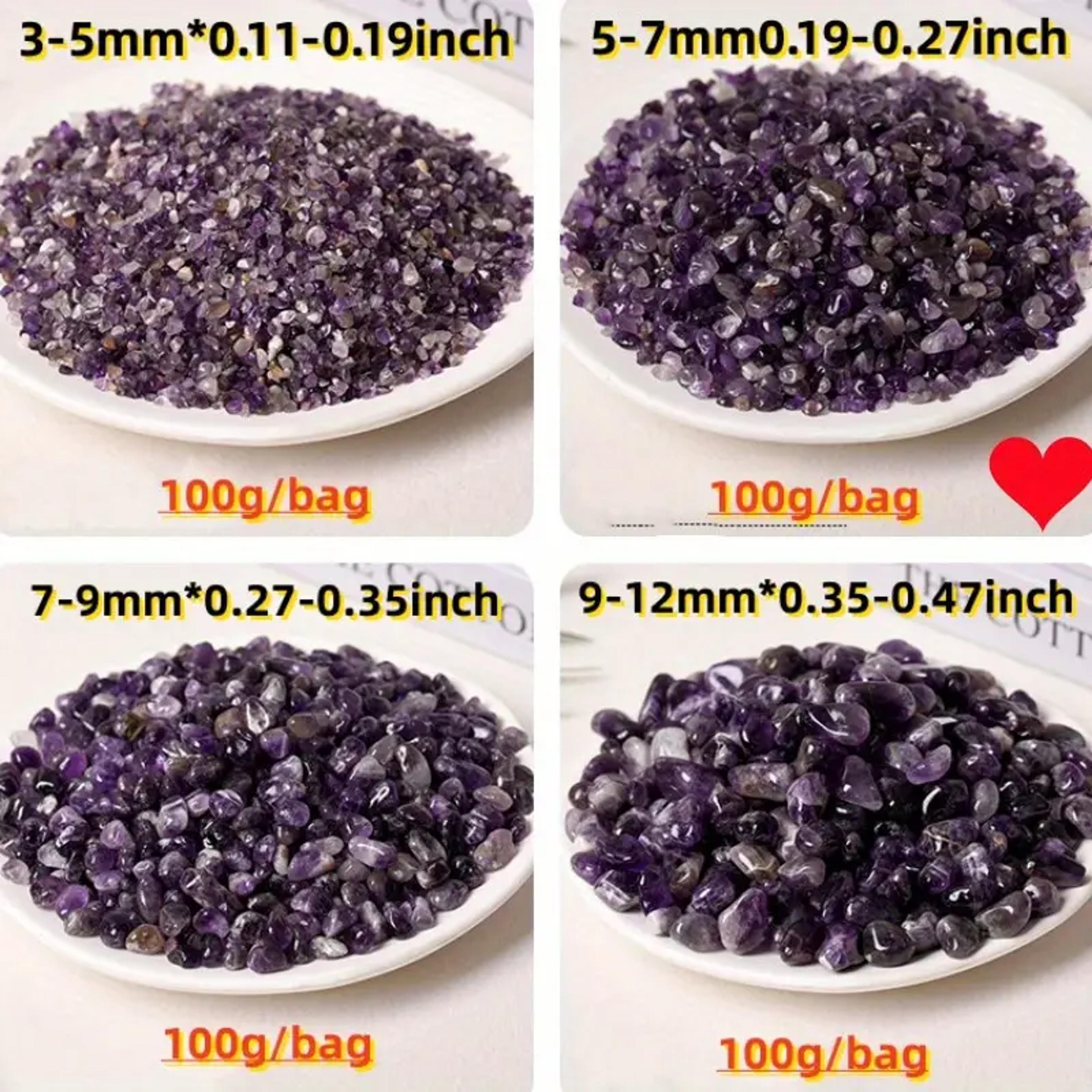 Natural Amethyst Chips Crushed Stones Healing Quartz Crystals Irregular Shaped Gemstones, - Temu Australia