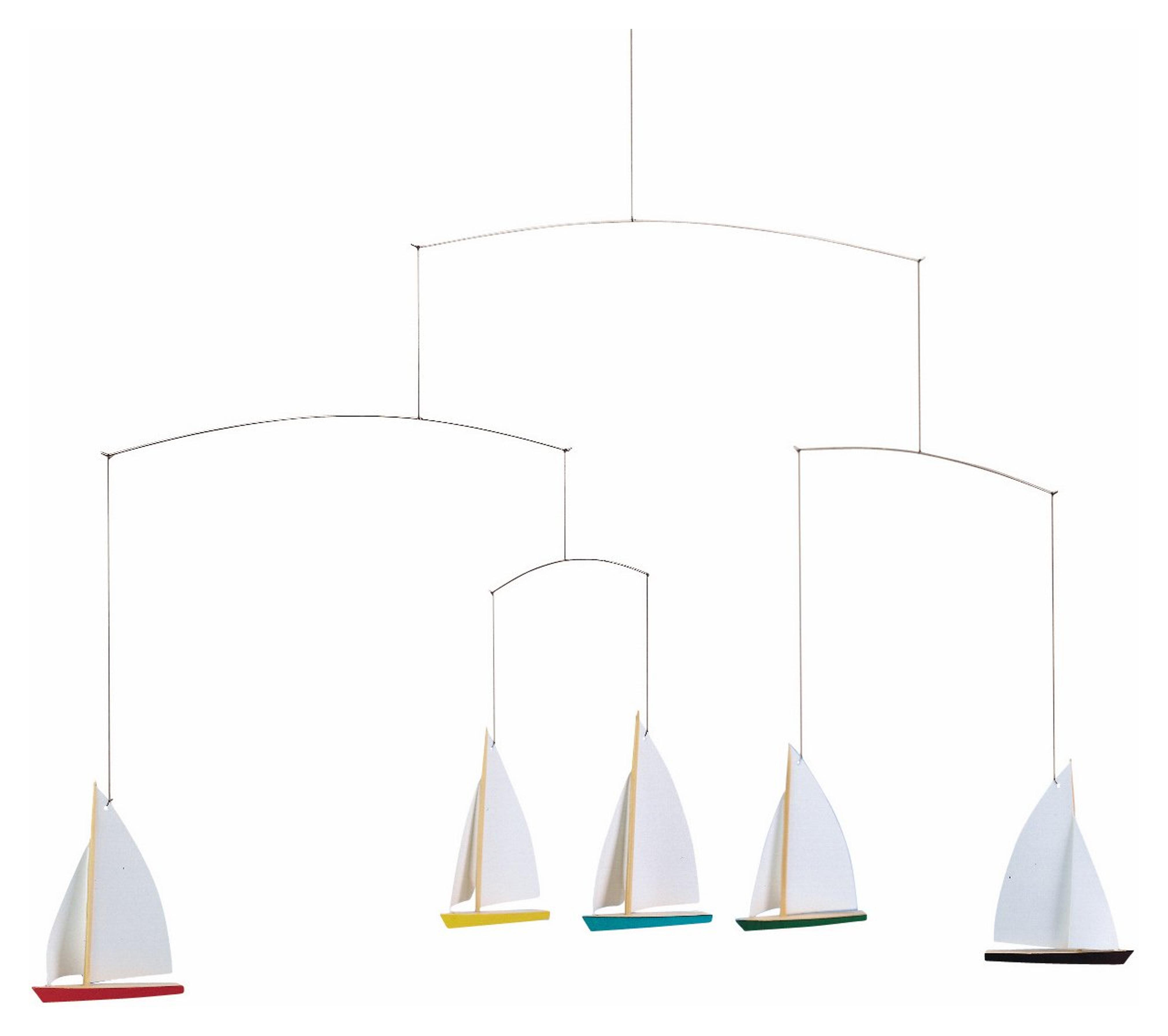 Flensted Mobiles Nursery Mobiles, 5 Dinghy Regatta