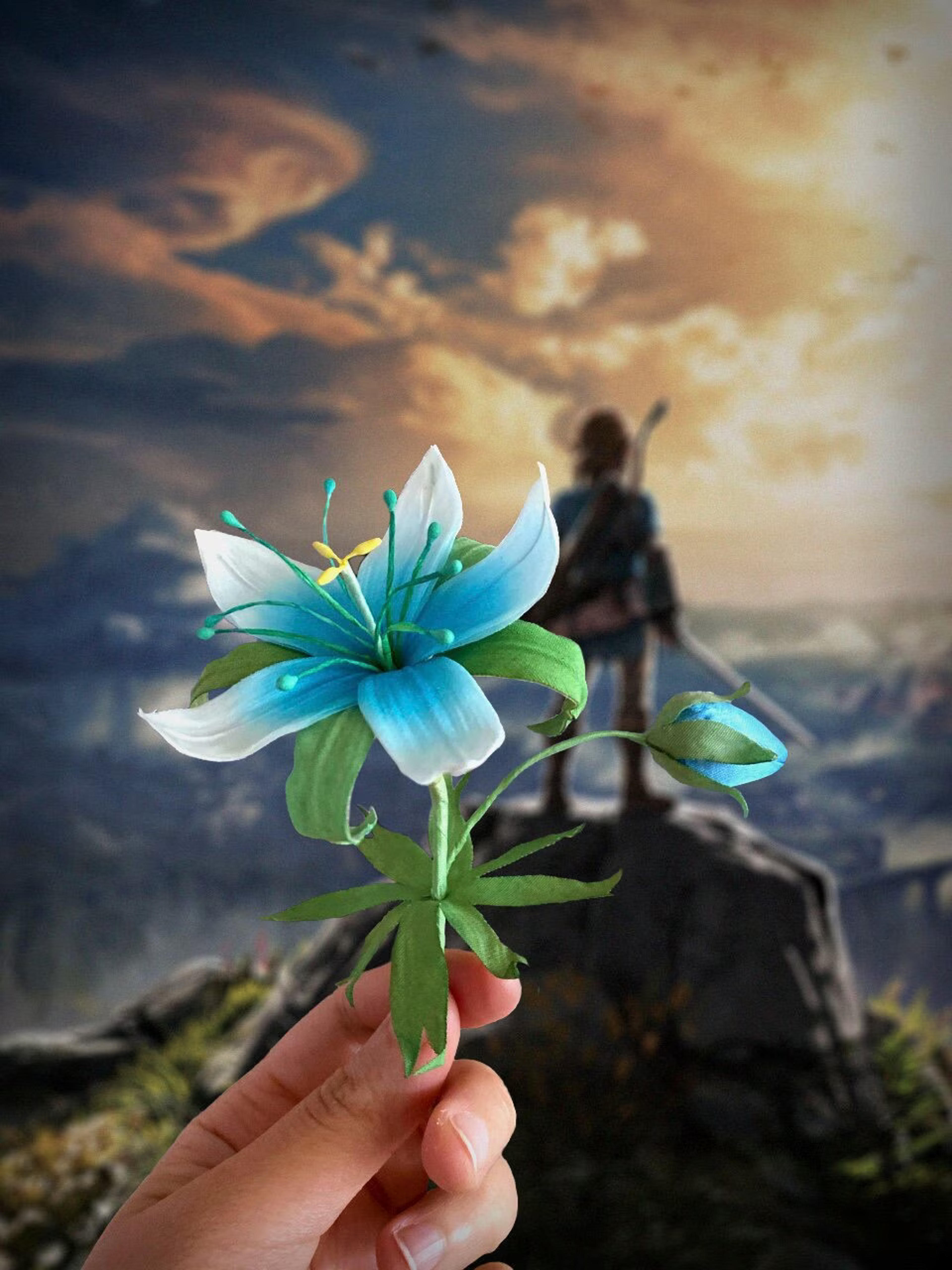 Legend of Zelda Silent Princess Flower Replica Tears of the - Etsy UK