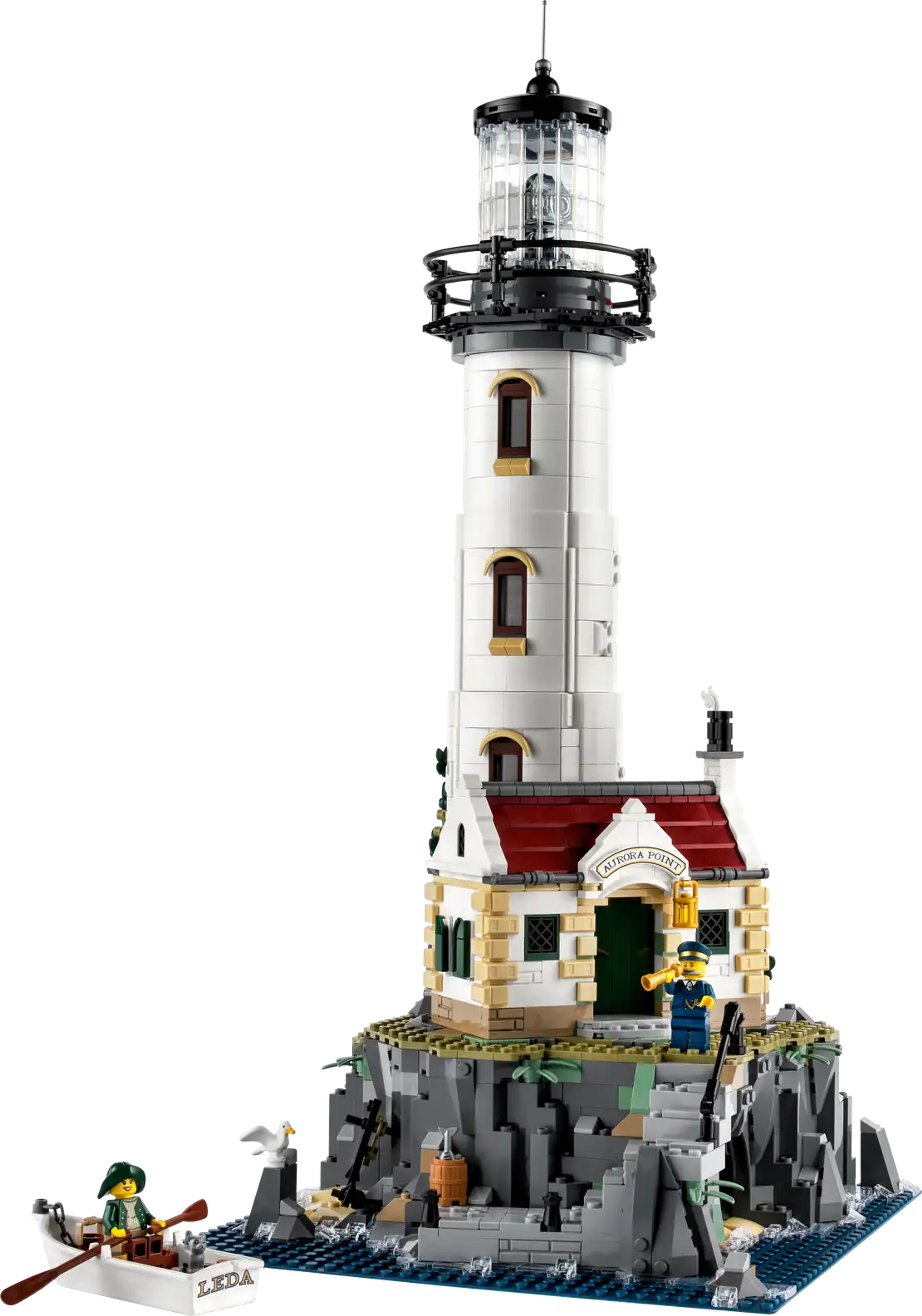 Motorized Lighthouse 21335 | Ideas | Buy online at the Official LEGO® Shop US