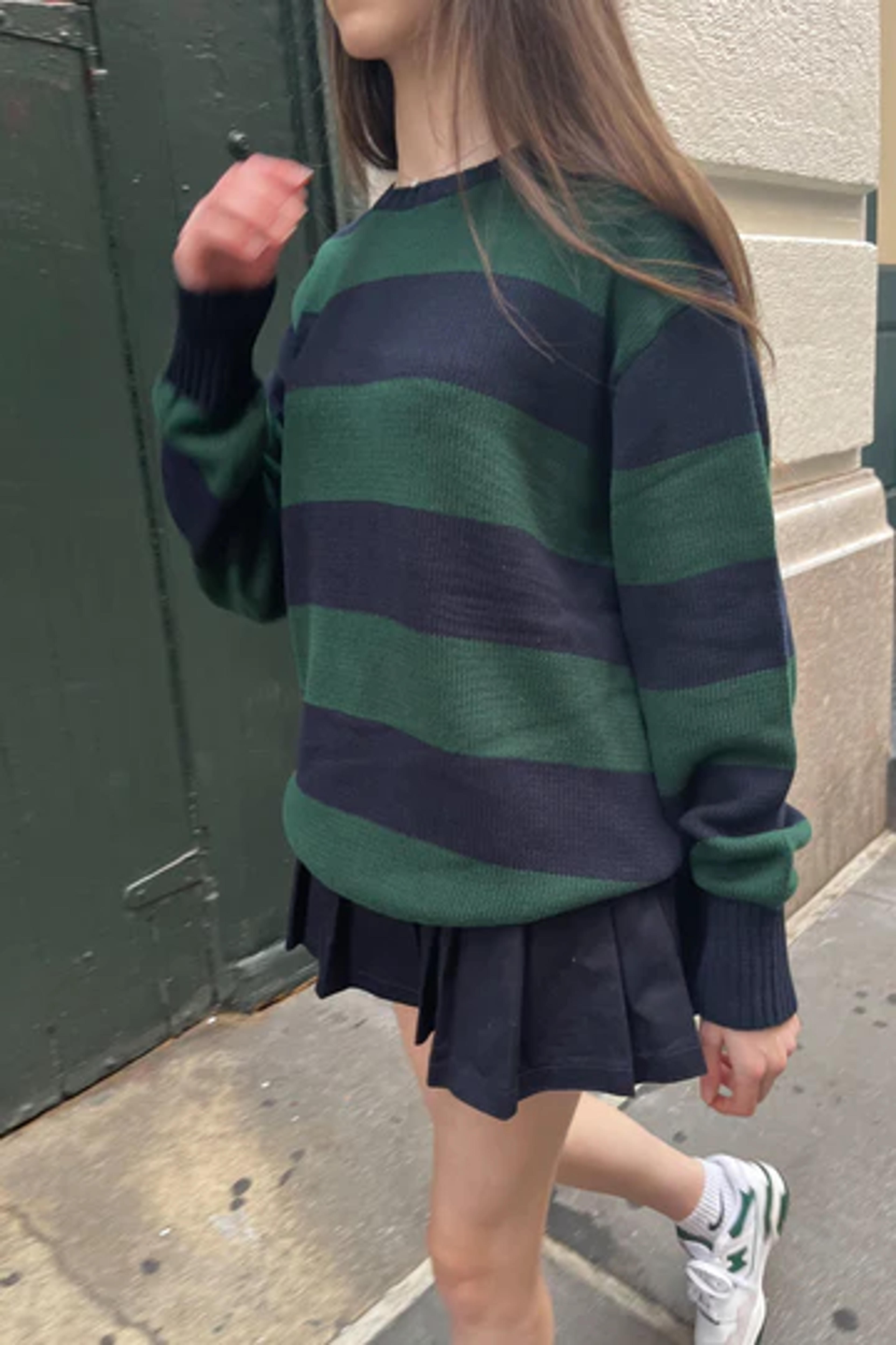 Brianna Cotton Thick Stripe Sweater – Brandy Melville