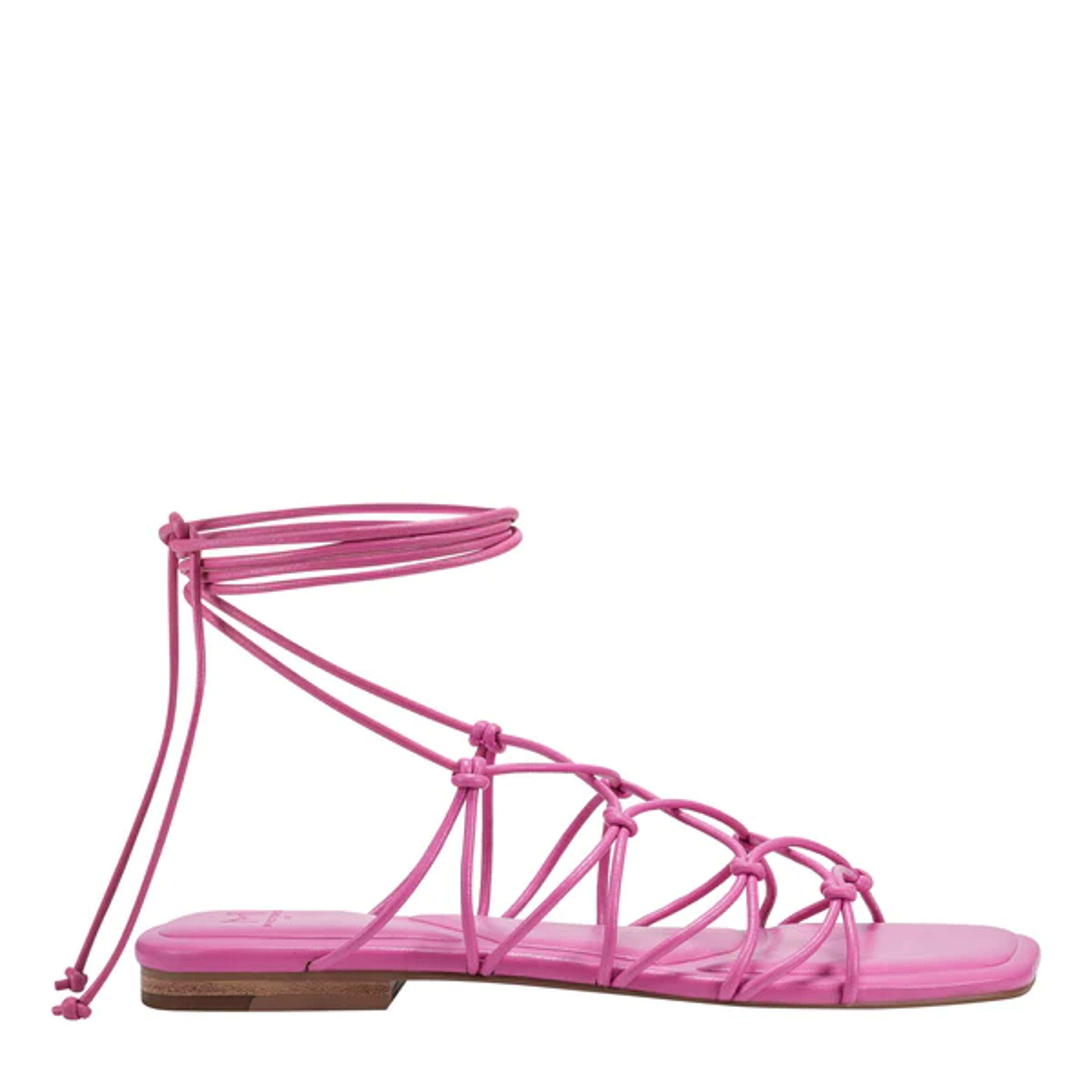 Monnie Ankle Wrap Flat Sandal - Marc Fisher Footwear