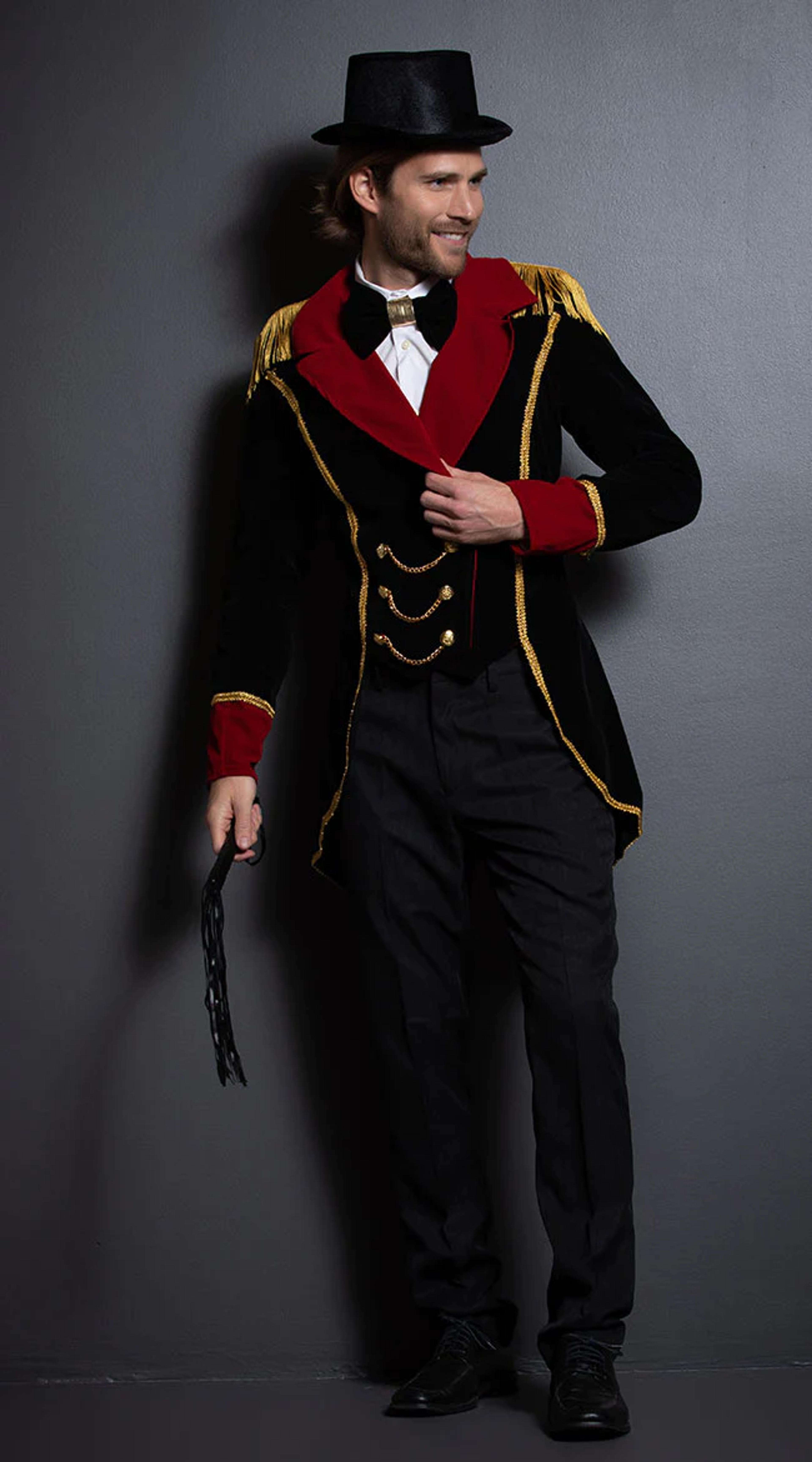 Men's Circus Master Costume, Men's Ringleader Costume - Yandy.com