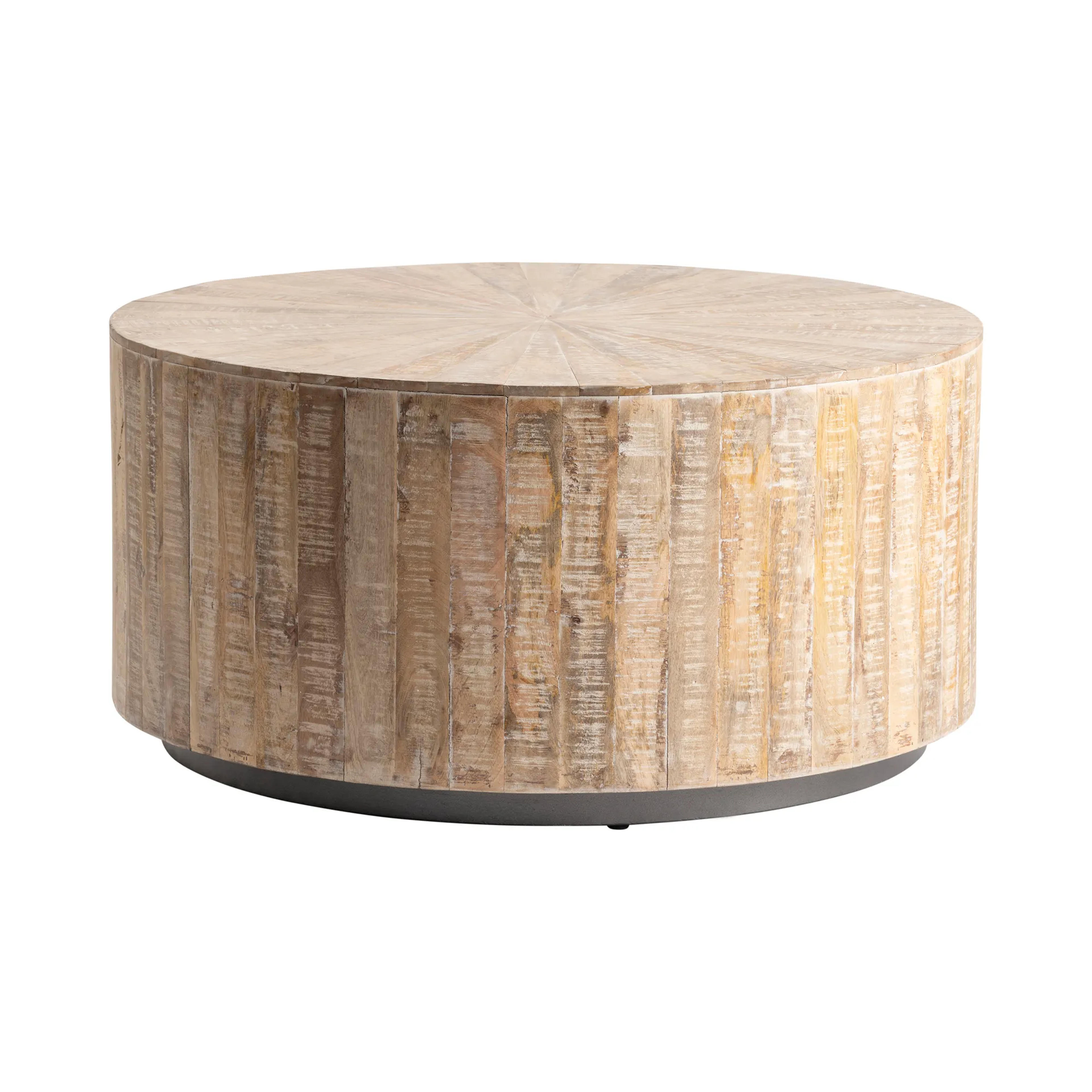 Bengal Manor Round Cocktail Table - Natural– Sellwood Furniture