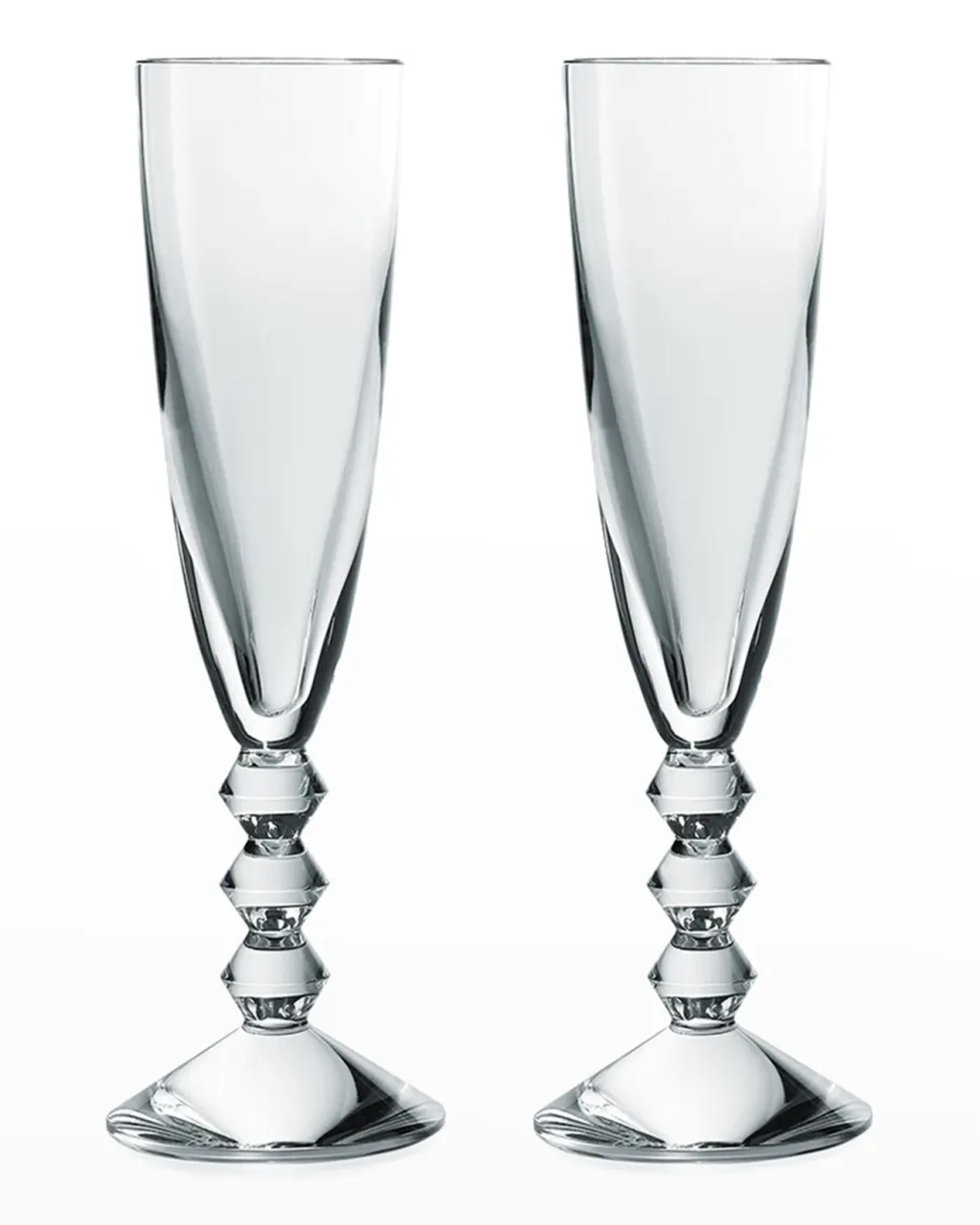 Baccarat Vega Champagne Flutes, Set of 2 | Neiman Marcus