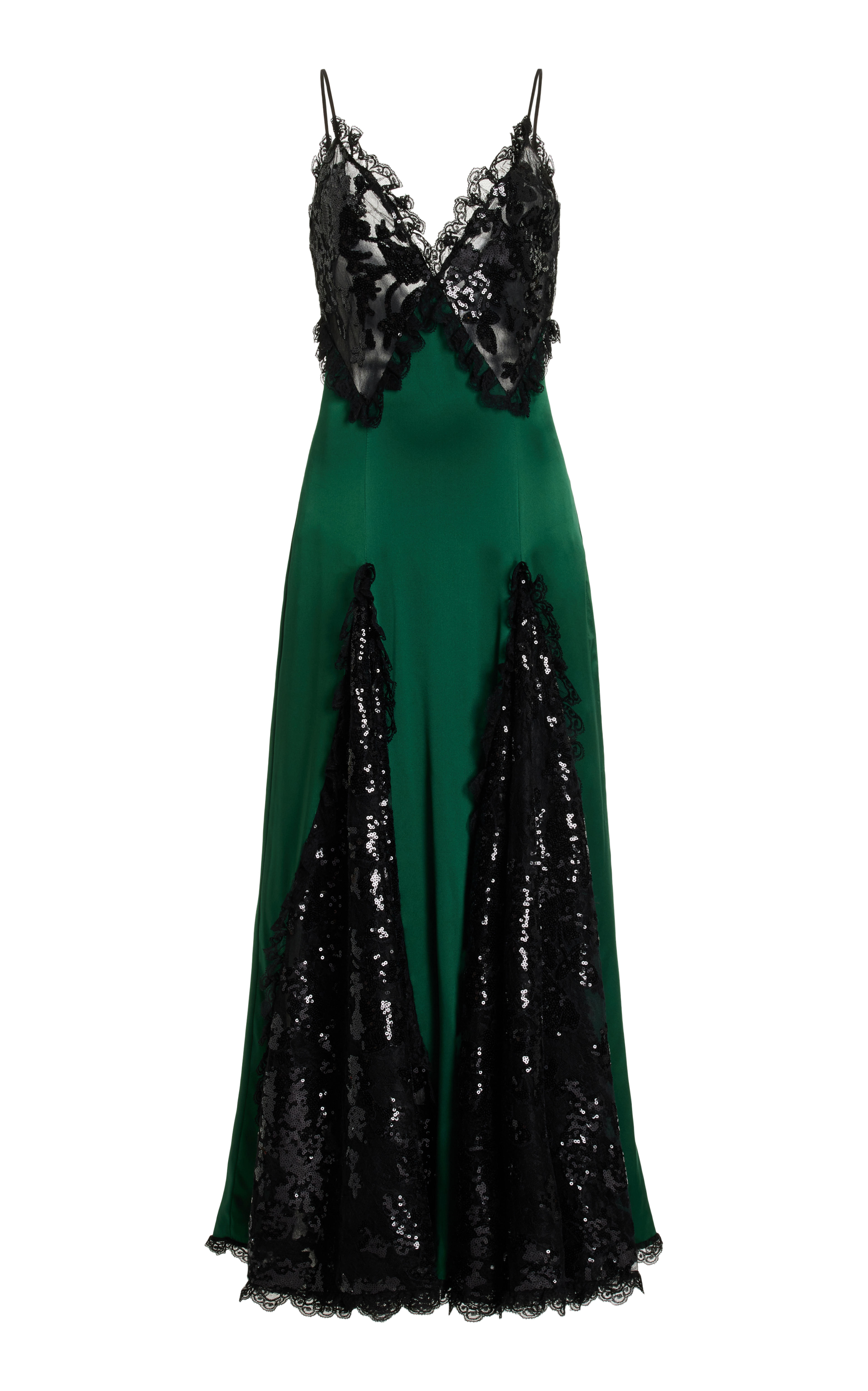 Rozalia Cutout Wool-Silk Gown By Rachel Gilbert | Moda Operandi