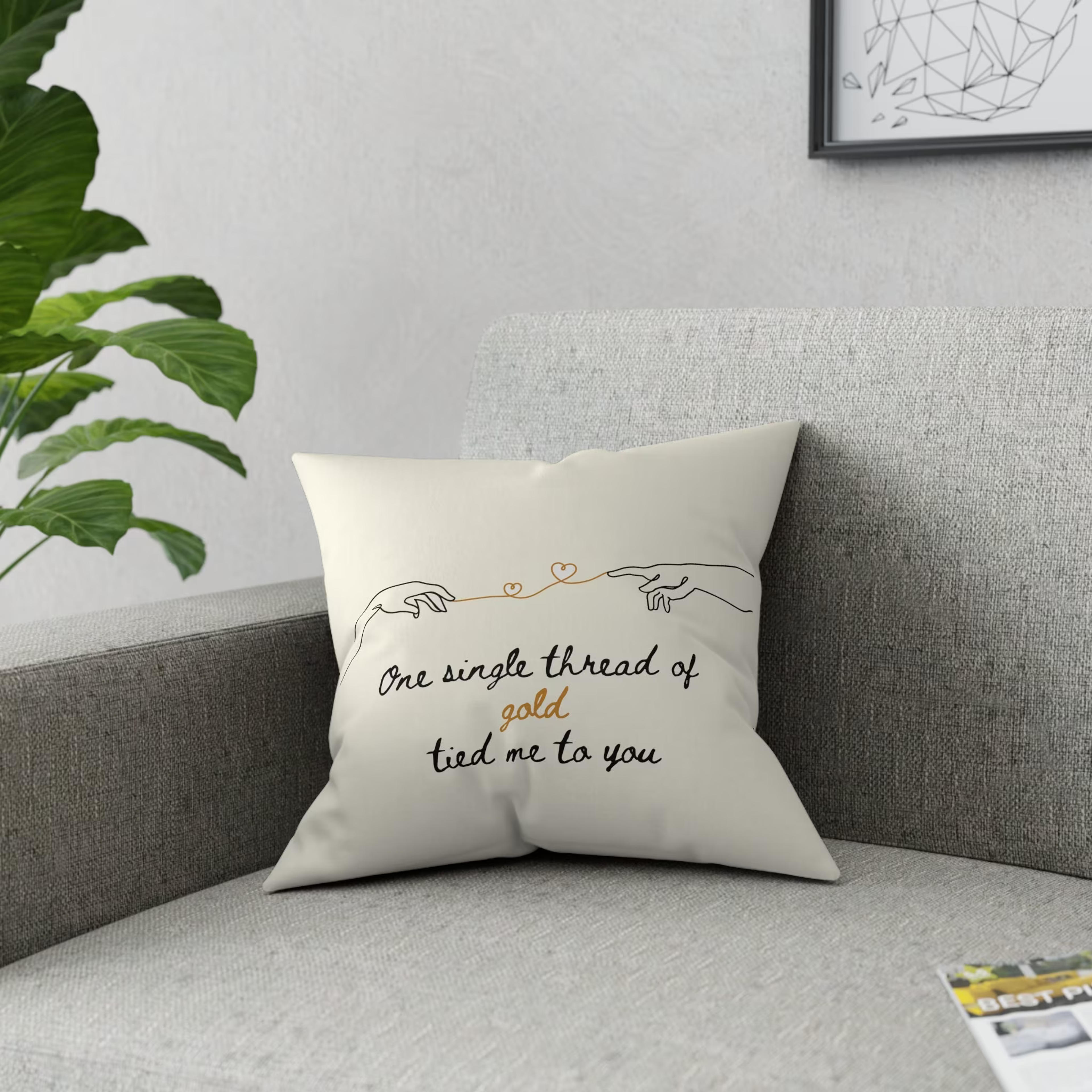 Taylor Swift Pillow Invisible String Pillow One Single