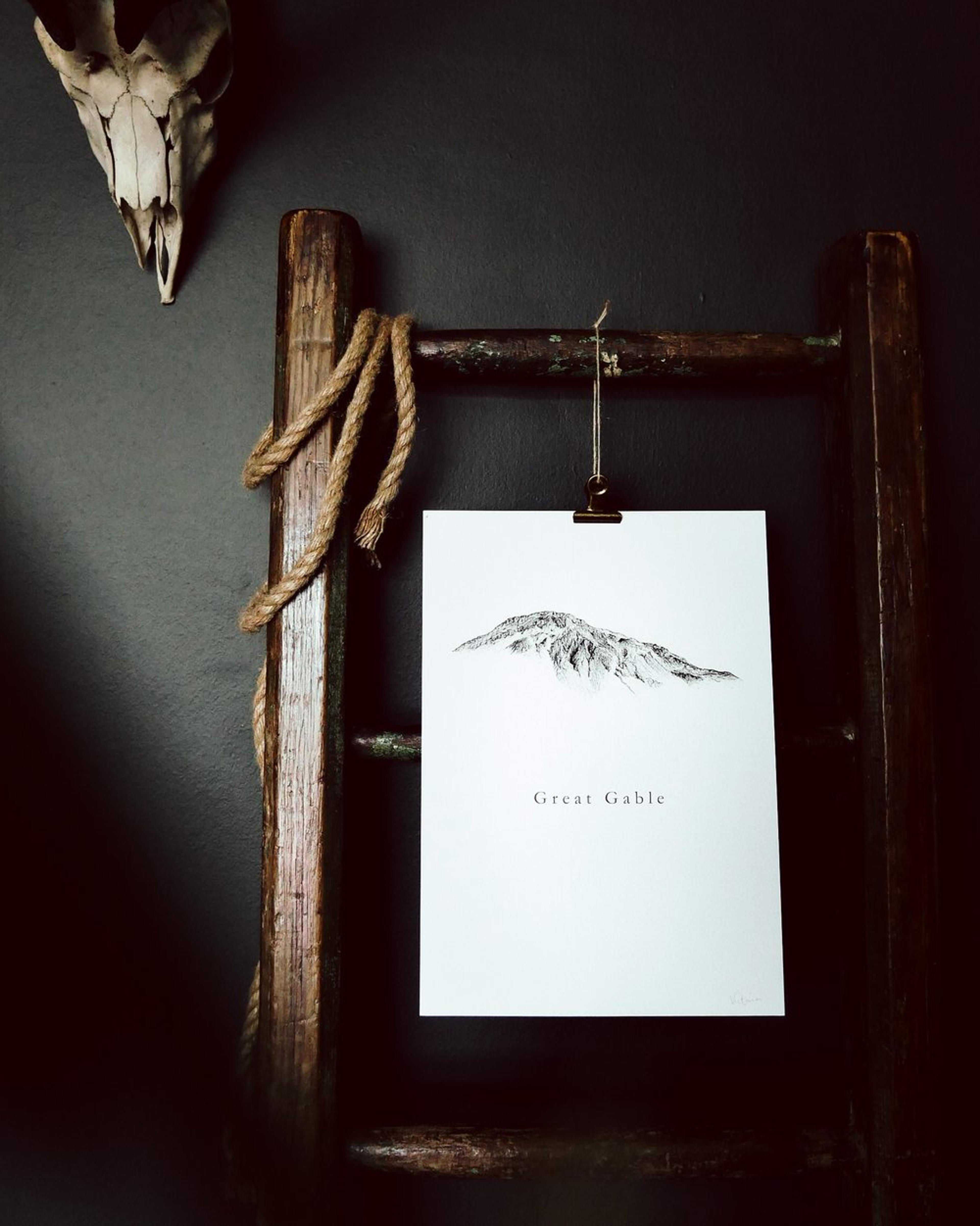 Lake District Great Gable Print — Feather & Wild