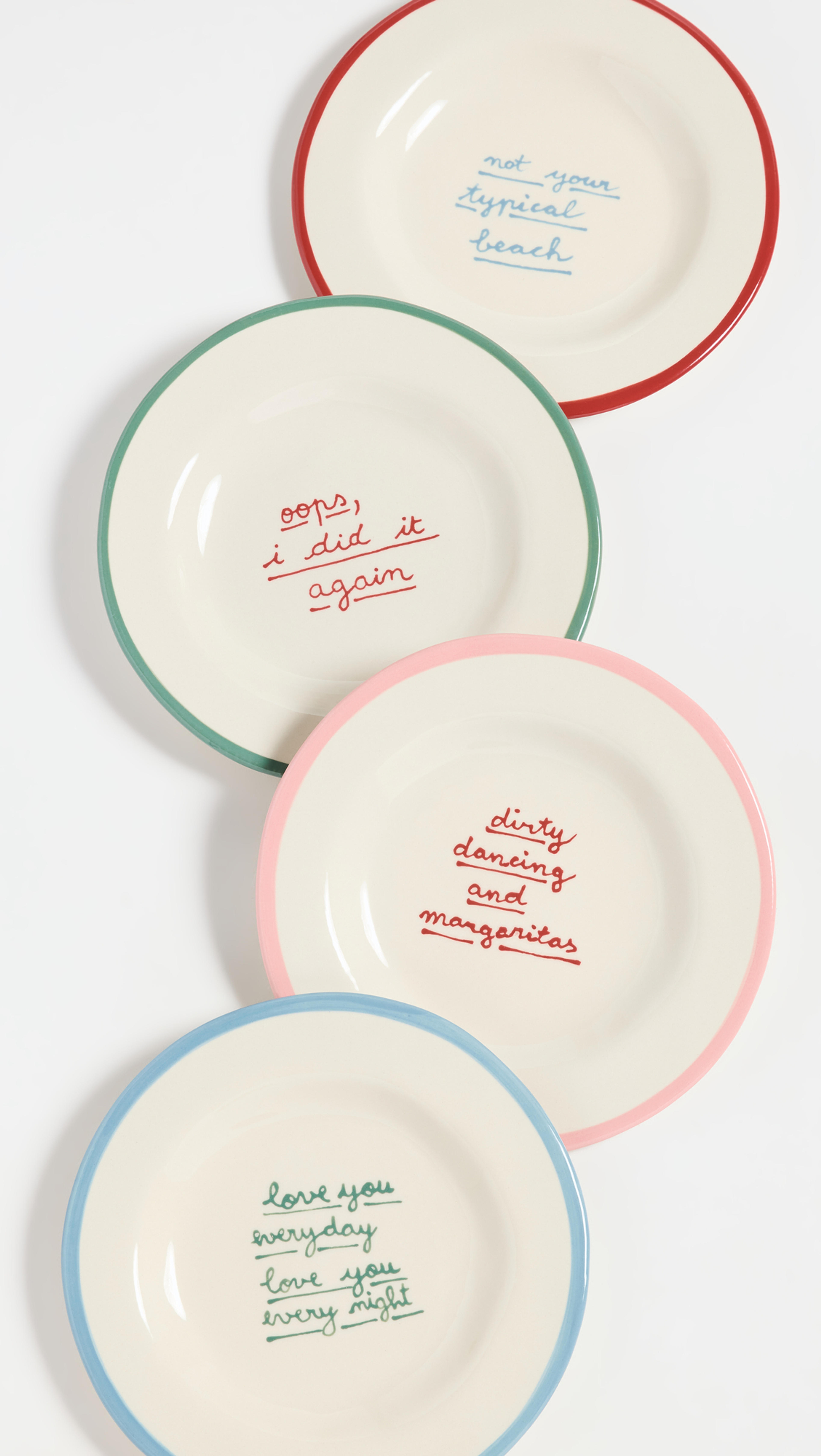 Laetitia Rouget I Put A Spell on You Dessert Plate Set
