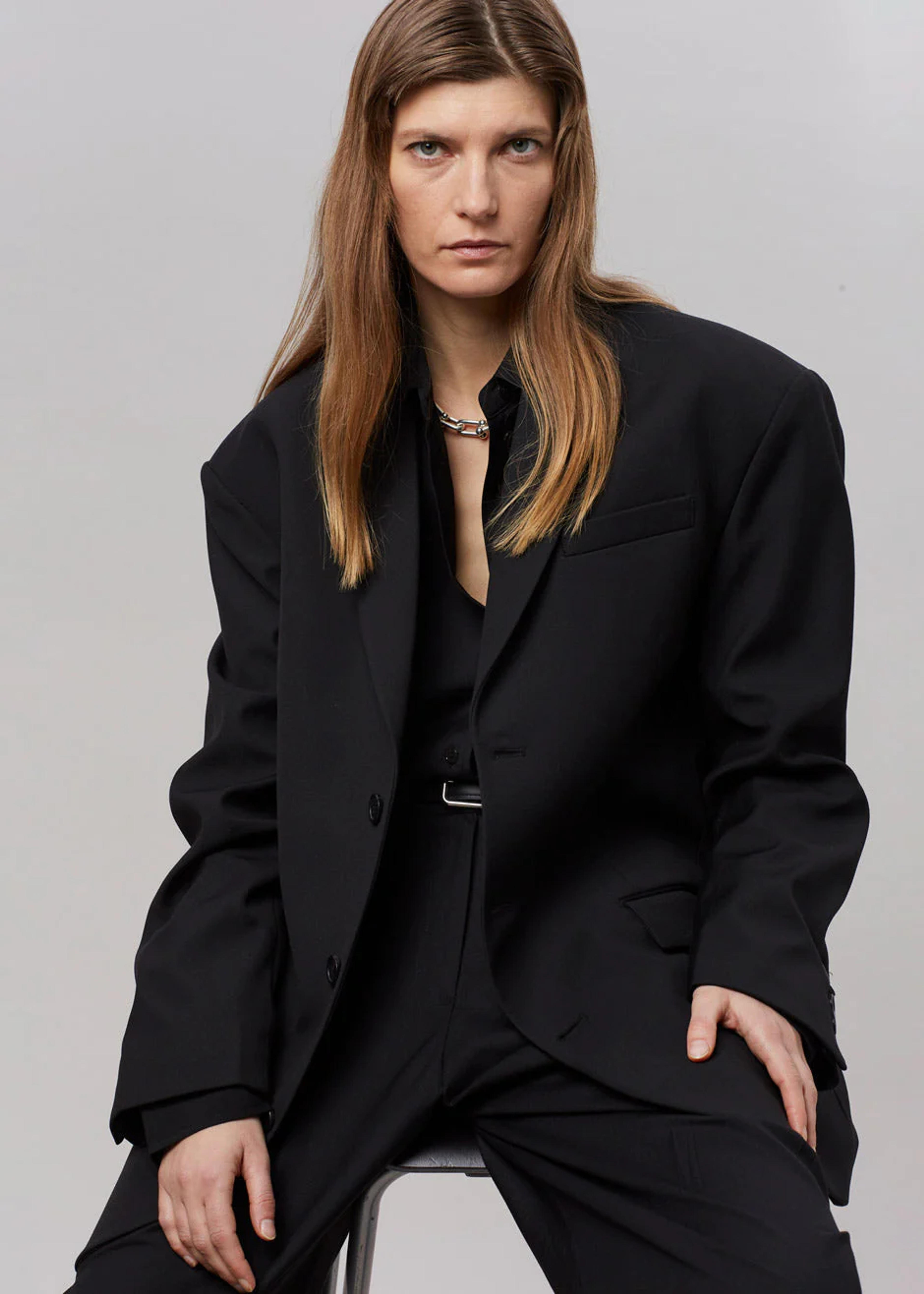 Gelso Oversized Blazer - Black