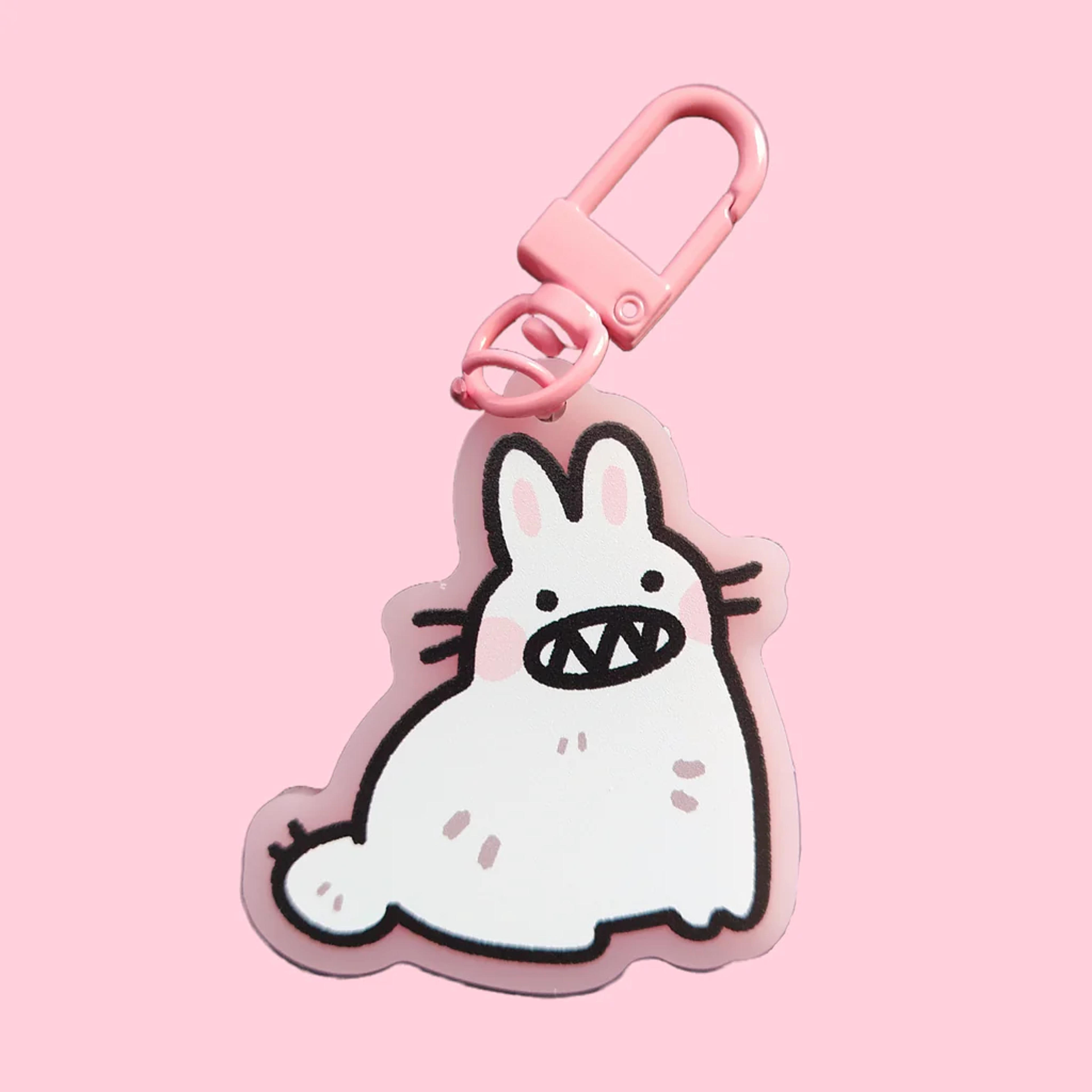 Bunny Bite Keychain