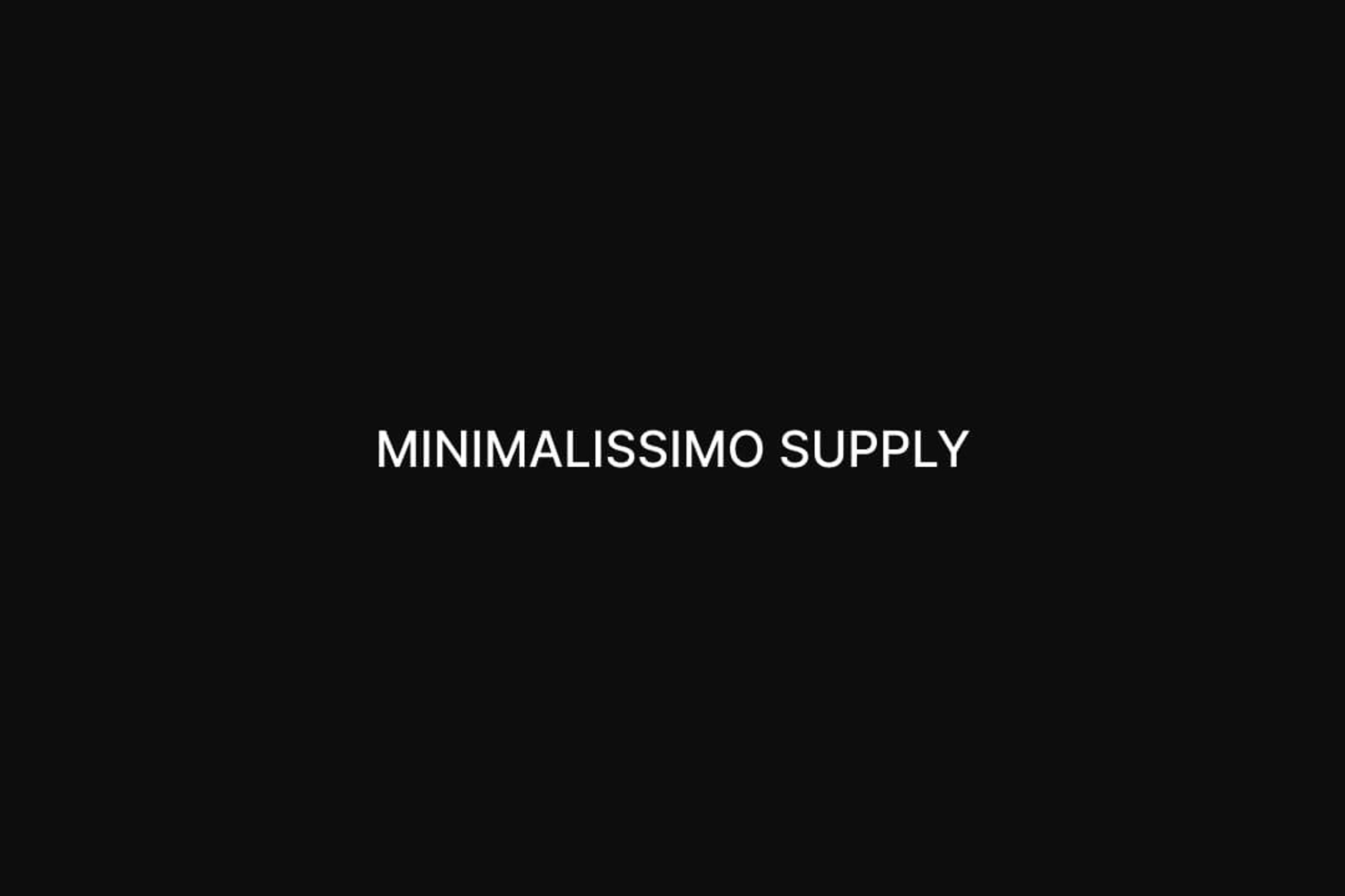 M–Backpack – Minimalissimo Supply