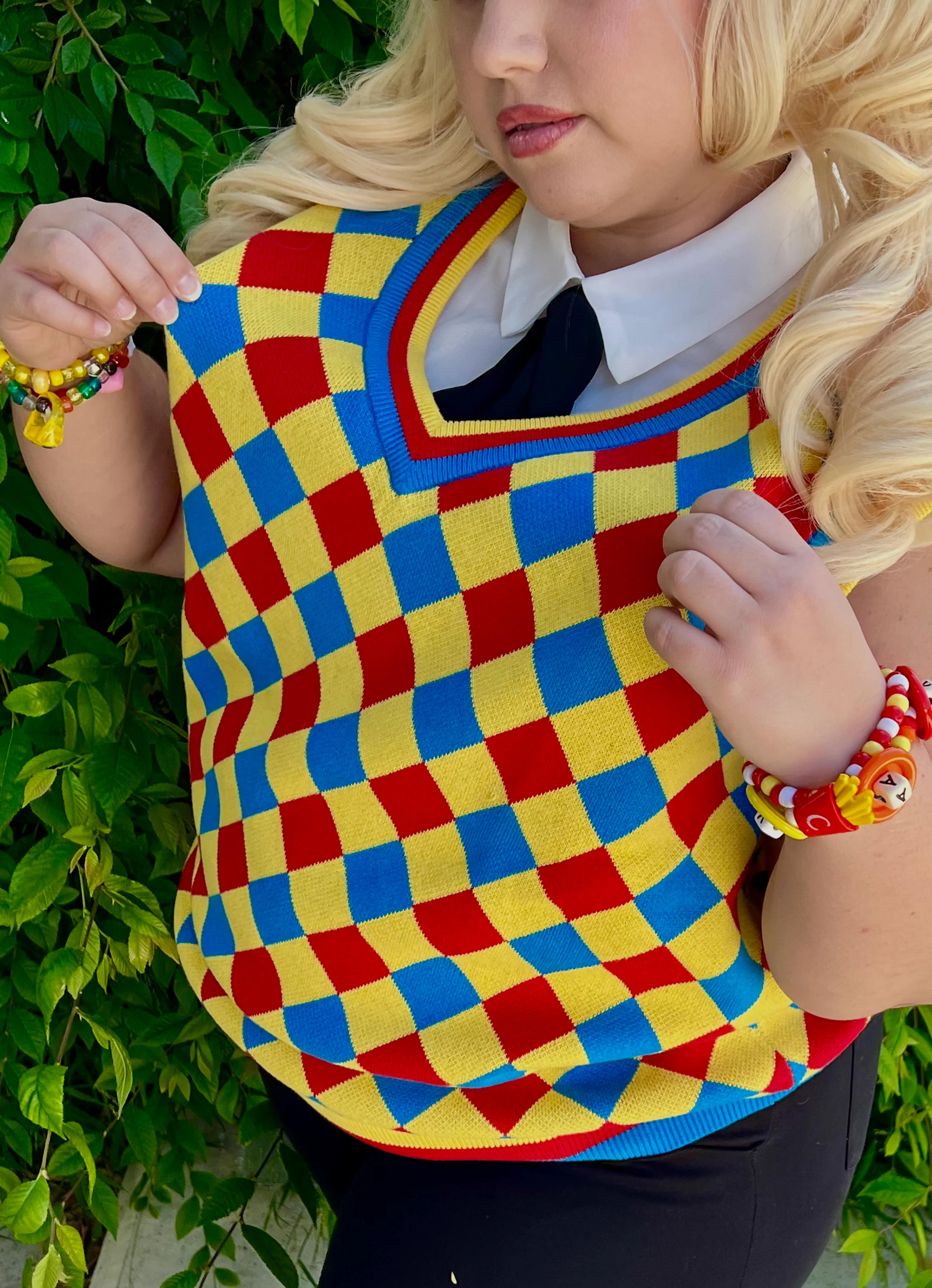 Clown Cardi Vest – Egglien Creations