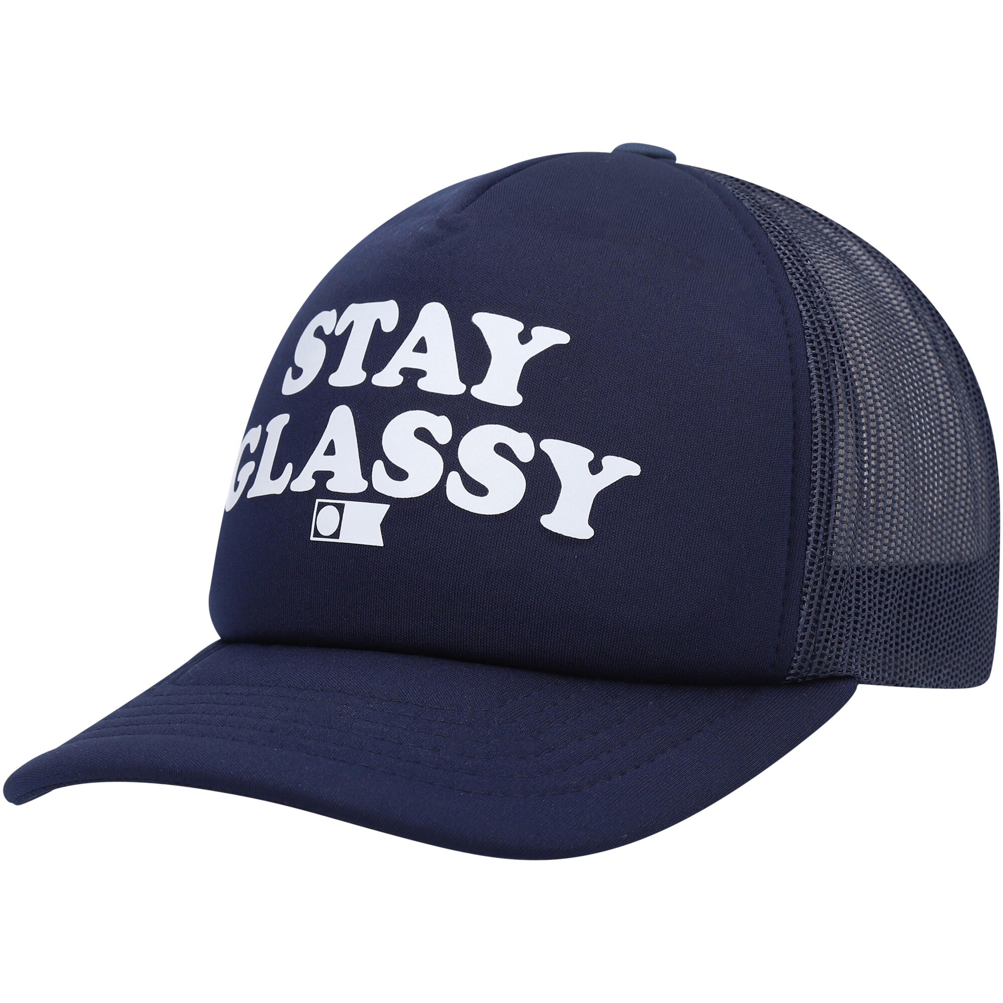 Salty Crew Women's Stay Glassy Foam Trucker Snapback Hat - Navy