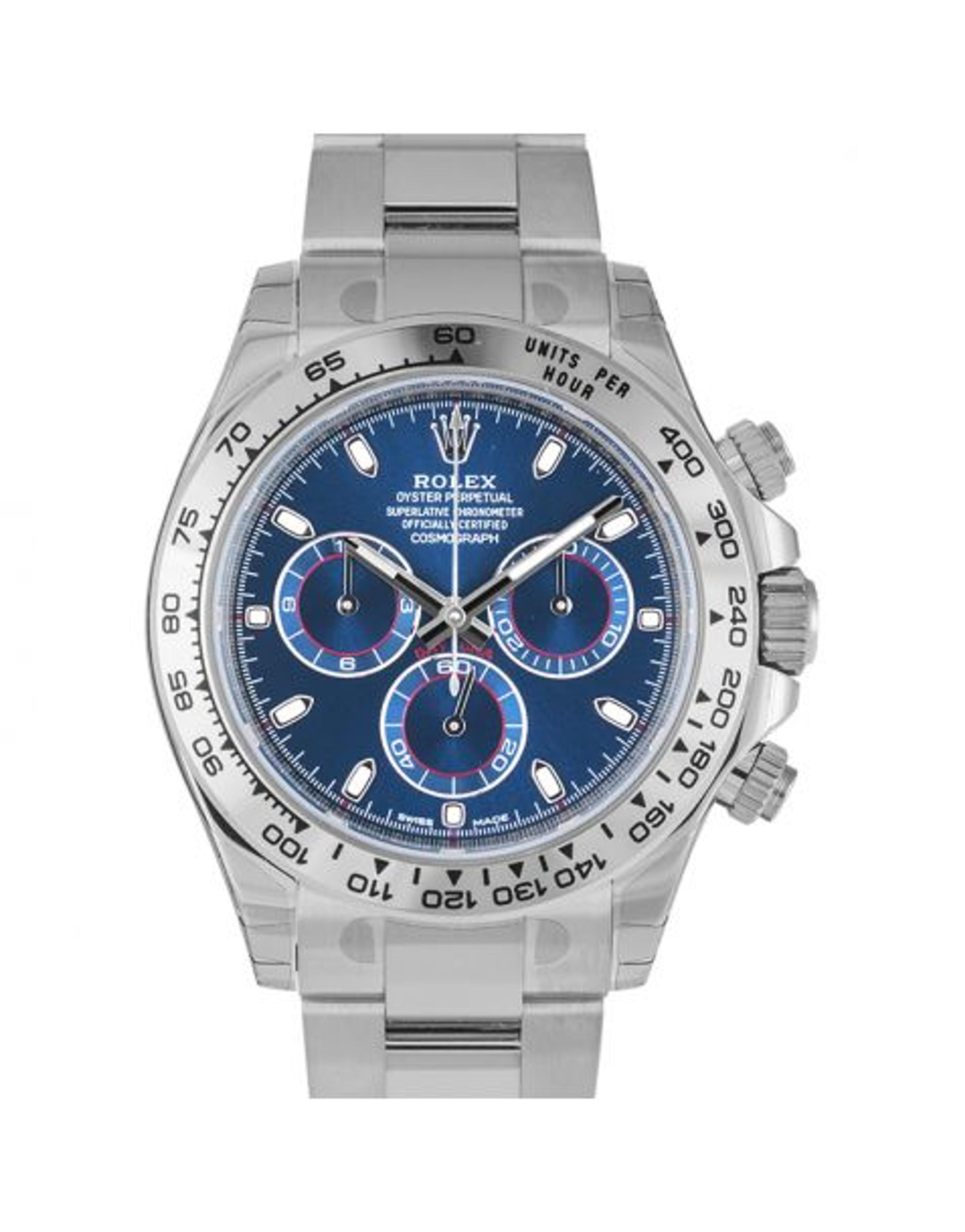 Rolex Cosmograph Daytona 116509/Blue-2016 | WatchShopping.com