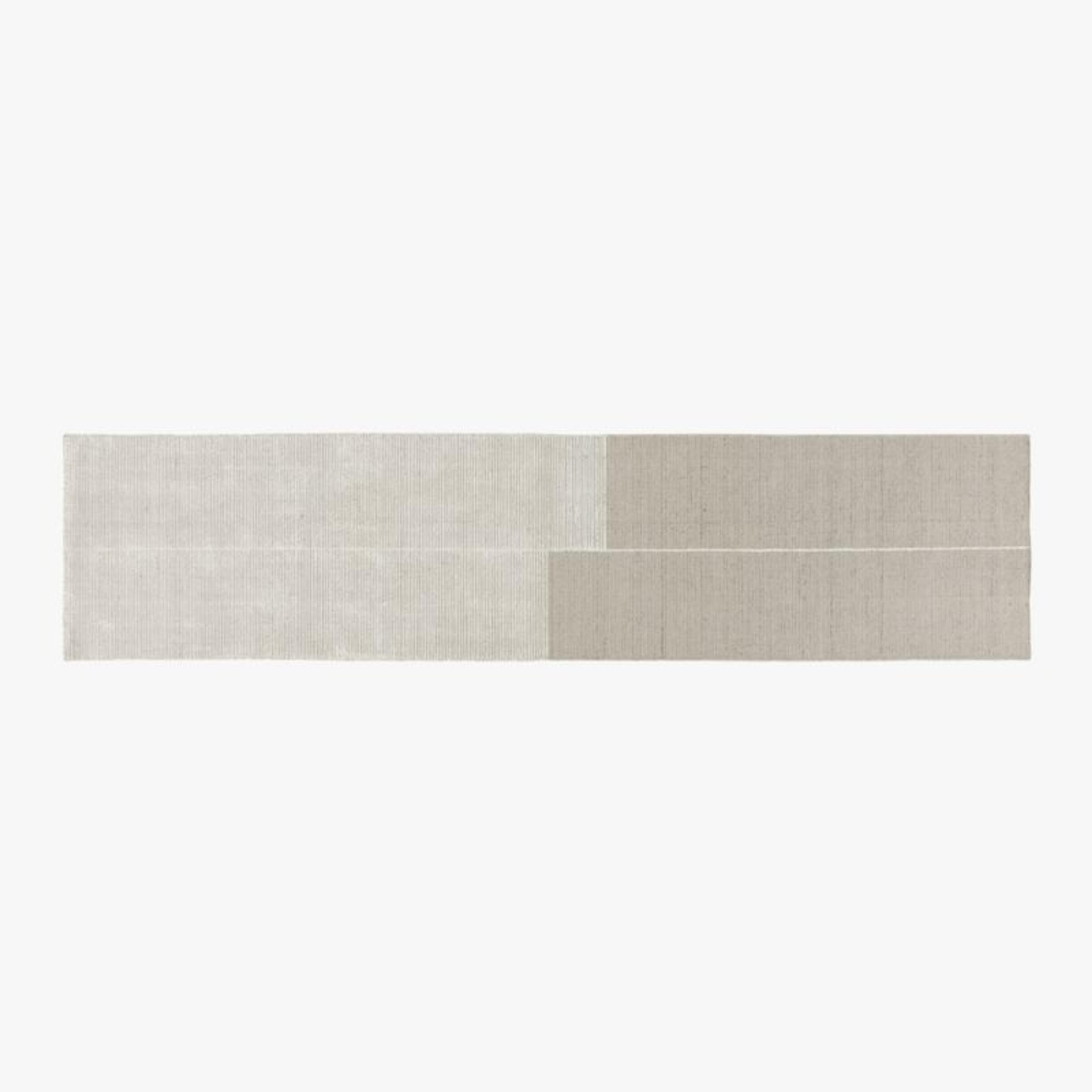 Bass Grey Handloomed Runner 2.5'x12' + Reviews | CB2