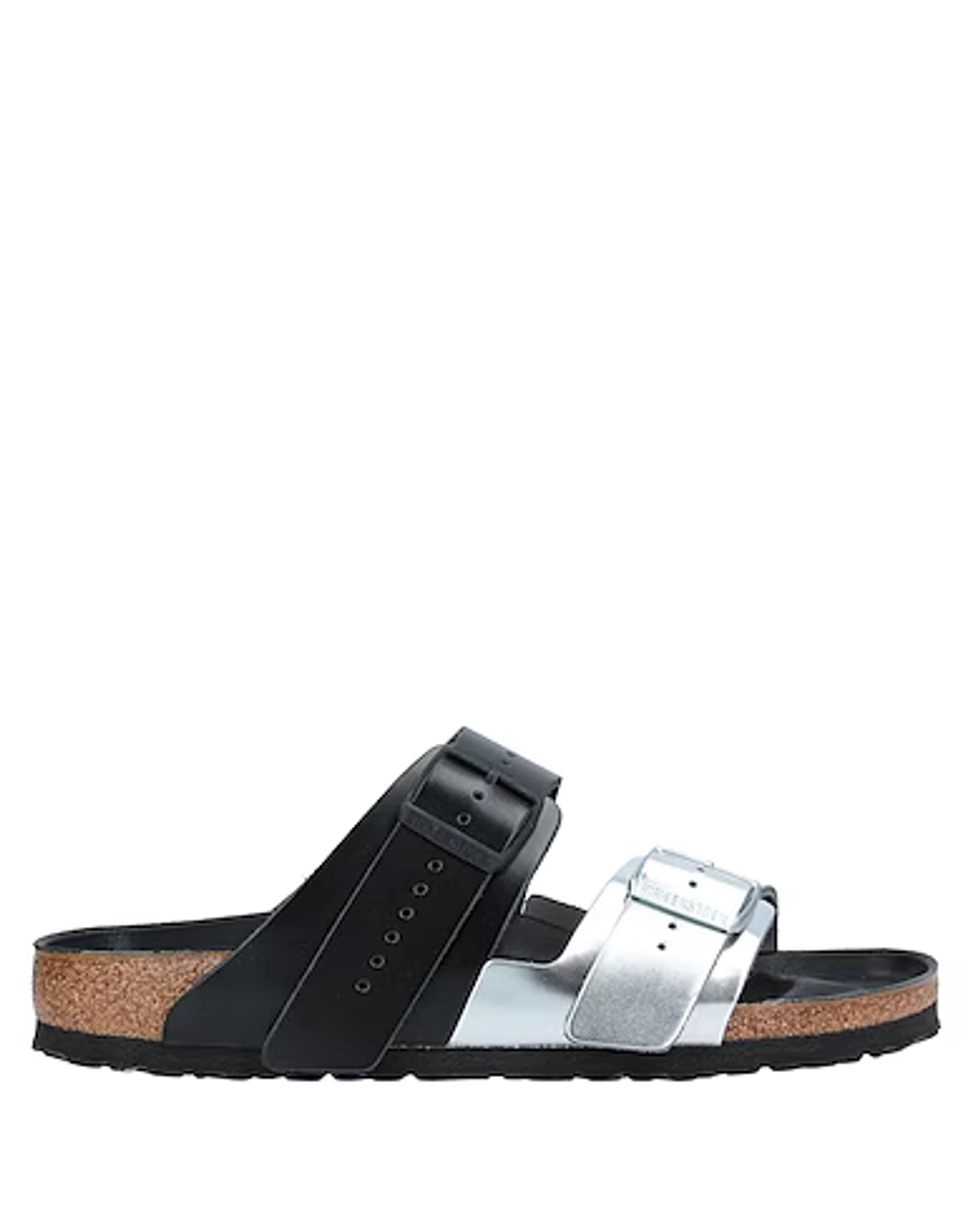 RICK OWENS X BIRKENSTOCK | Silver Men‘s Sandals | YOOX