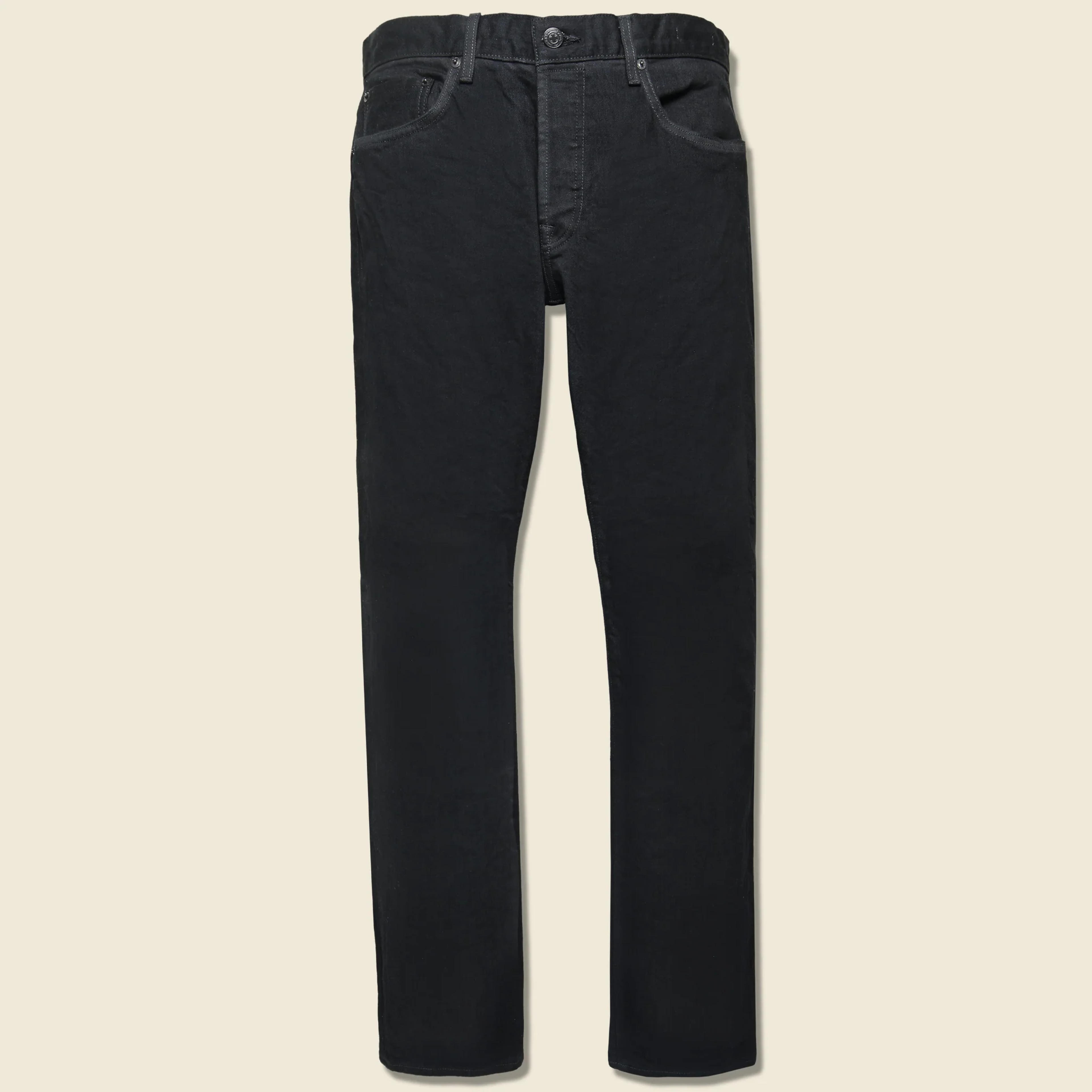 Barton Slim Jean - Black Selvage Rinse – STAG Provisions