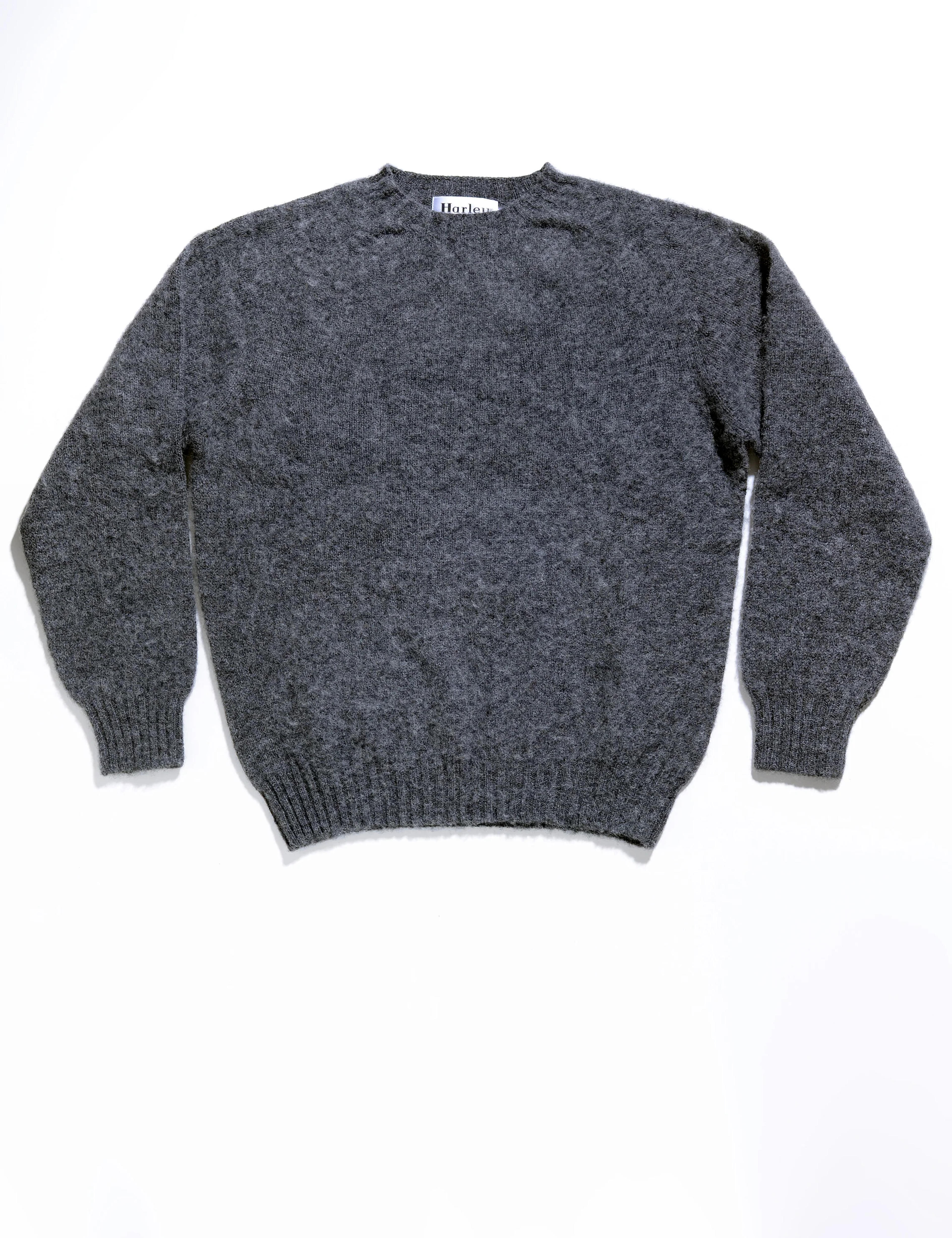 Classic Fit Shaggy Shetland Sweater - Oxford – Brooklyn Tailors