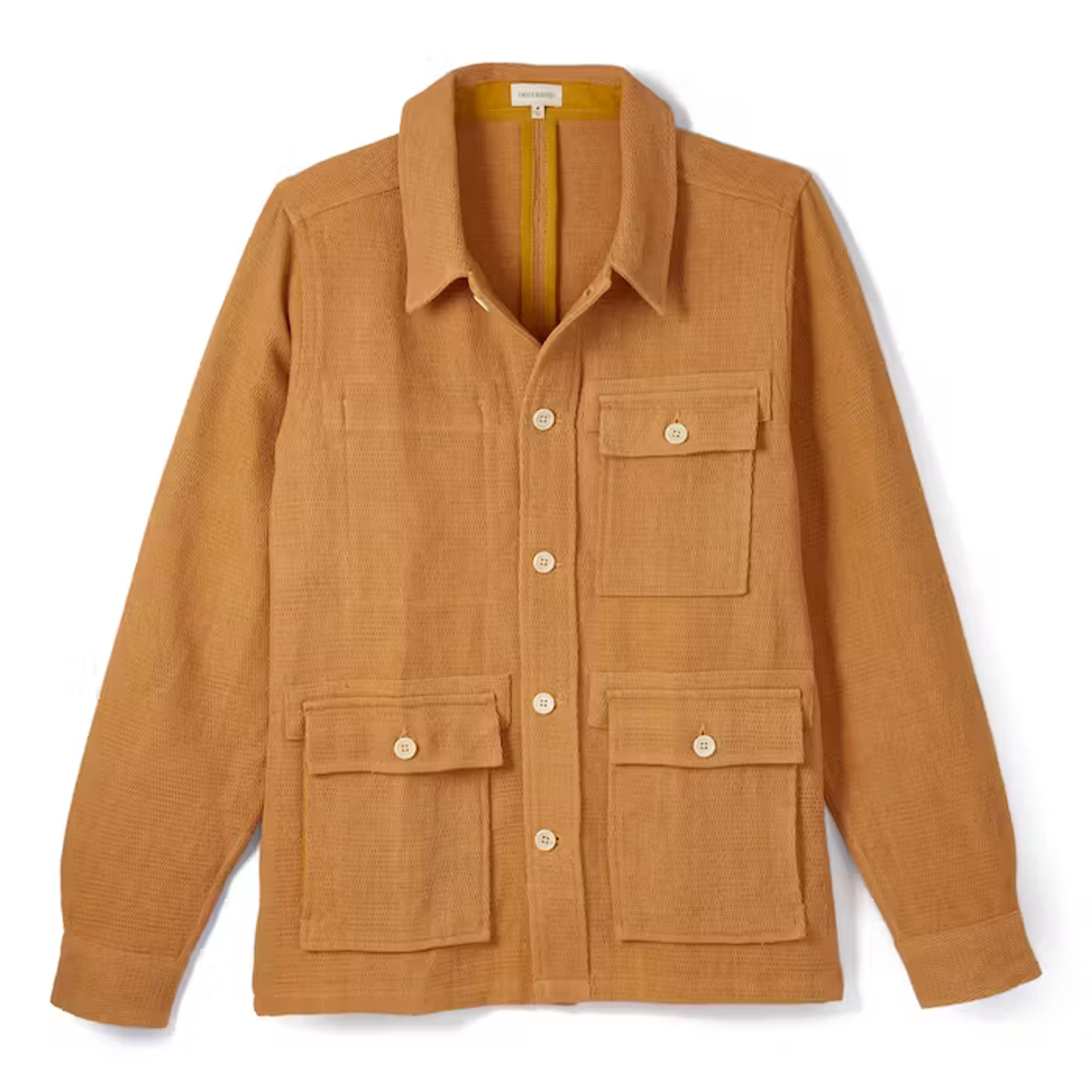 Umber & Ochre Akash Chore Coat - Mustard | Lightweight Jackets | Huckberry