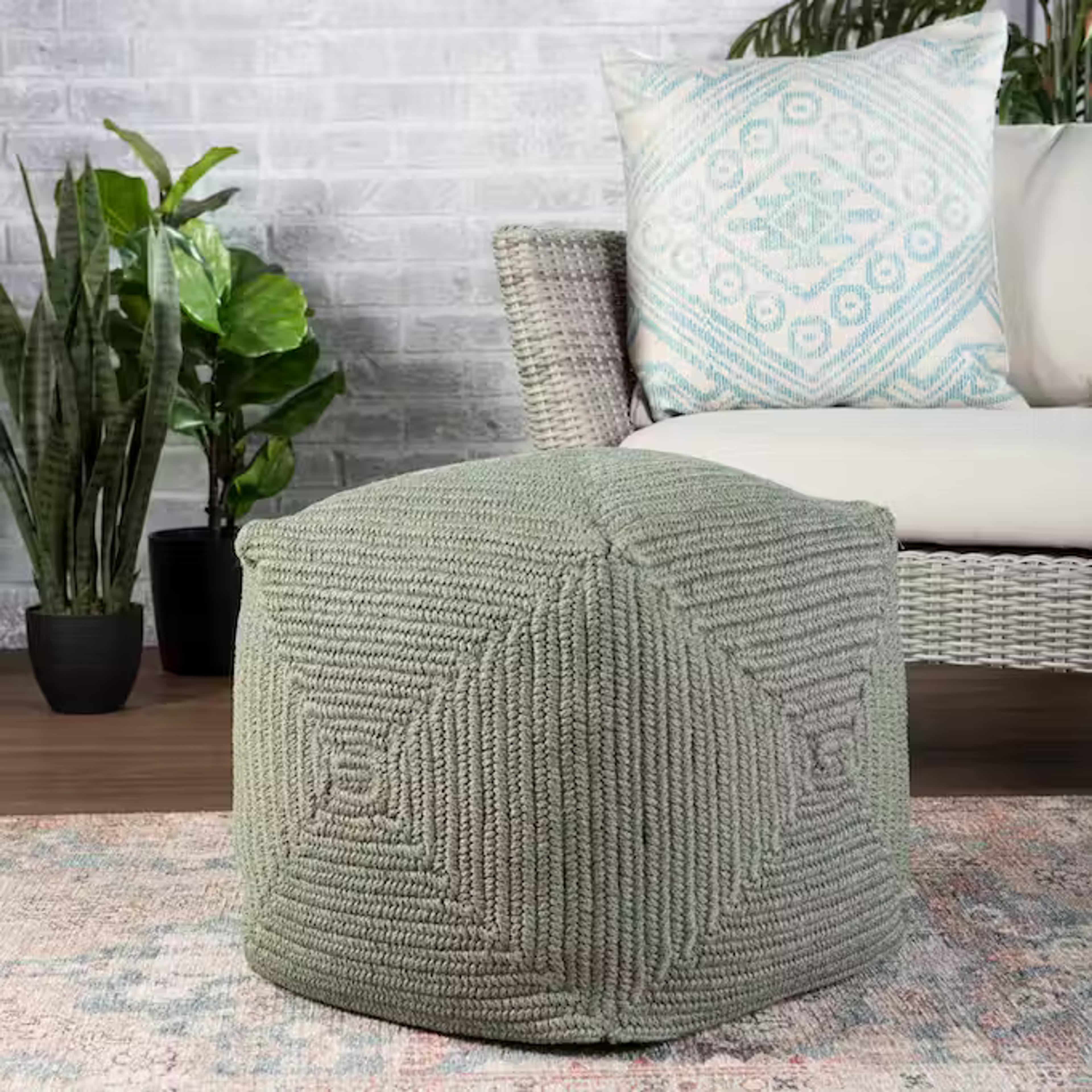 Billie Indoor-Outdoor Pouf | Joybird