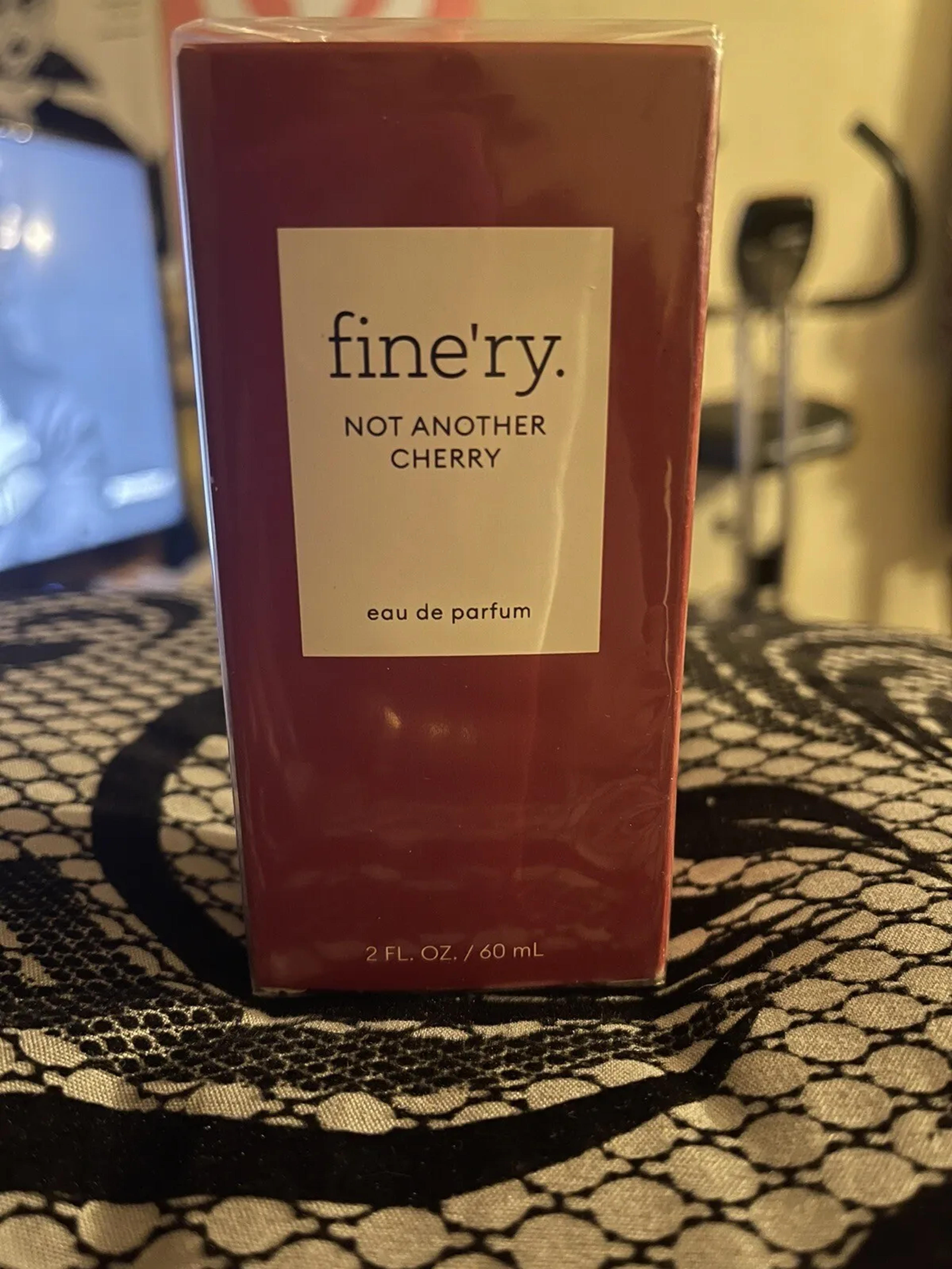 NOT ANOTHER CHERRY Fine'ry EDP Spray Finery Perfume 2FL. OZ./60mL OPEN BOX | eBay