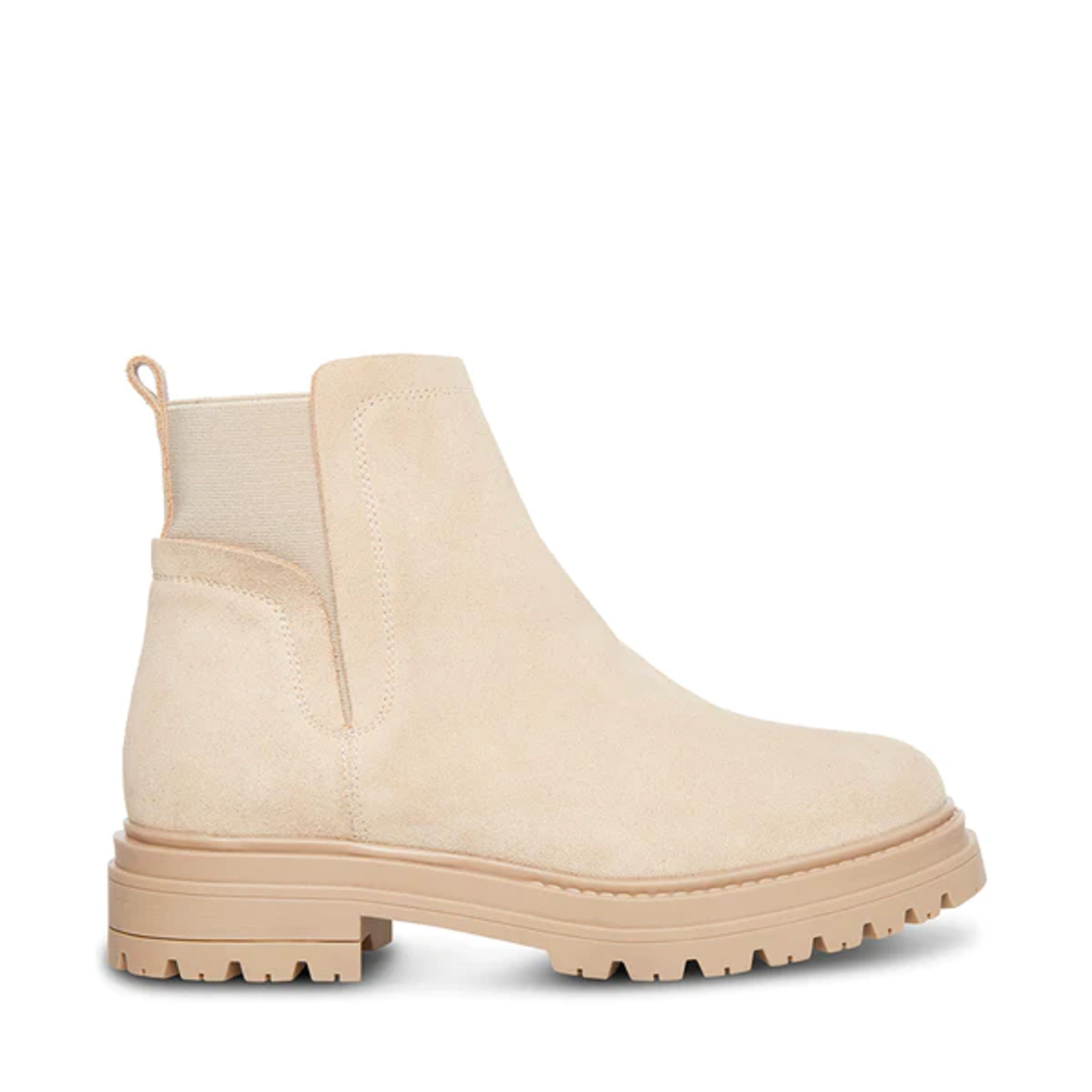 MOIRA Sand Suede Boots | Ankle Boots for Women – Steve Madden