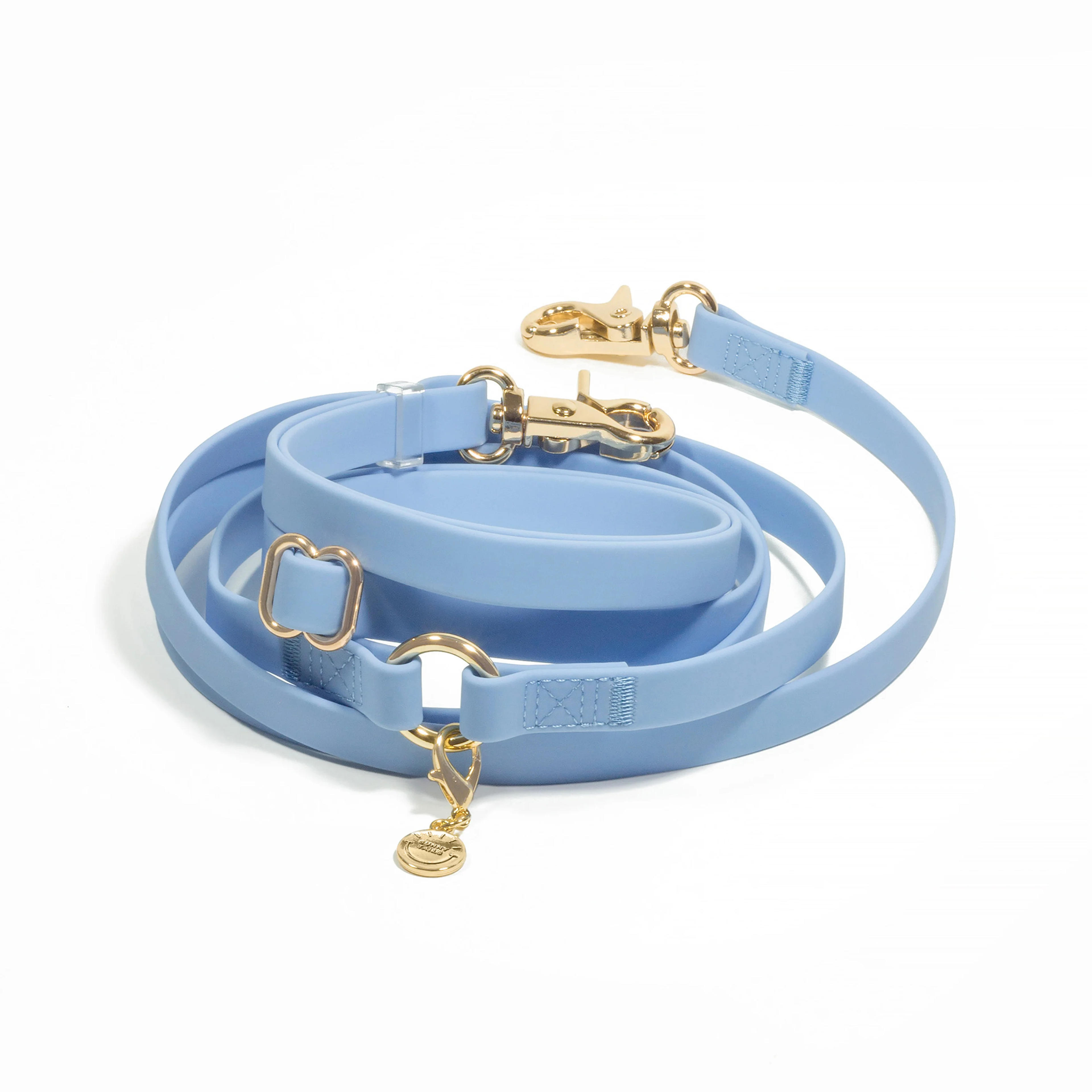 Malibu Blue Convertible Hands Free Cloud Dog Leash | Multifunctional, Waterproof, and Lightweight Dog Leash | Shop Sunny Tails