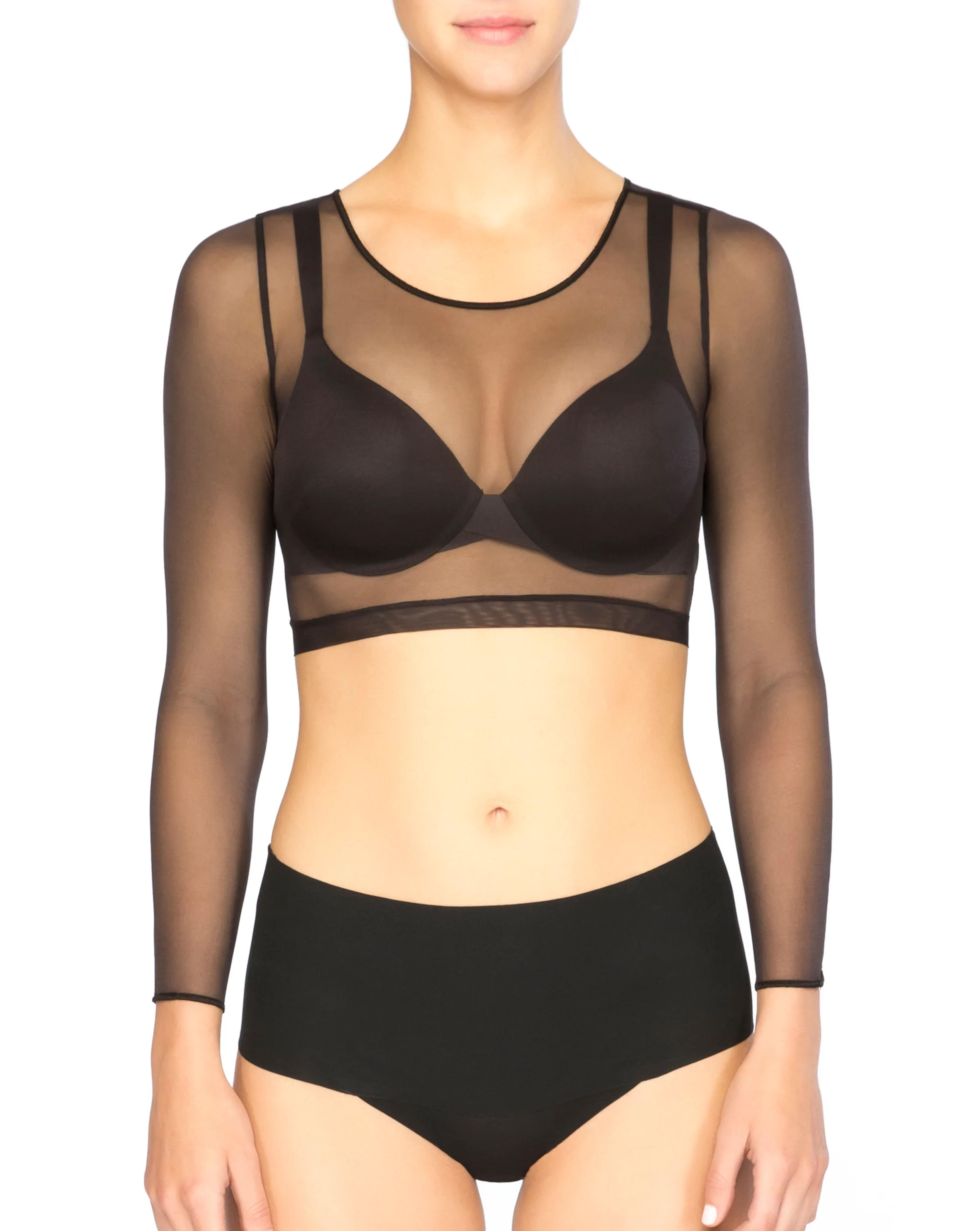 Spanx® Sheer Fashion Mesh Crop Top