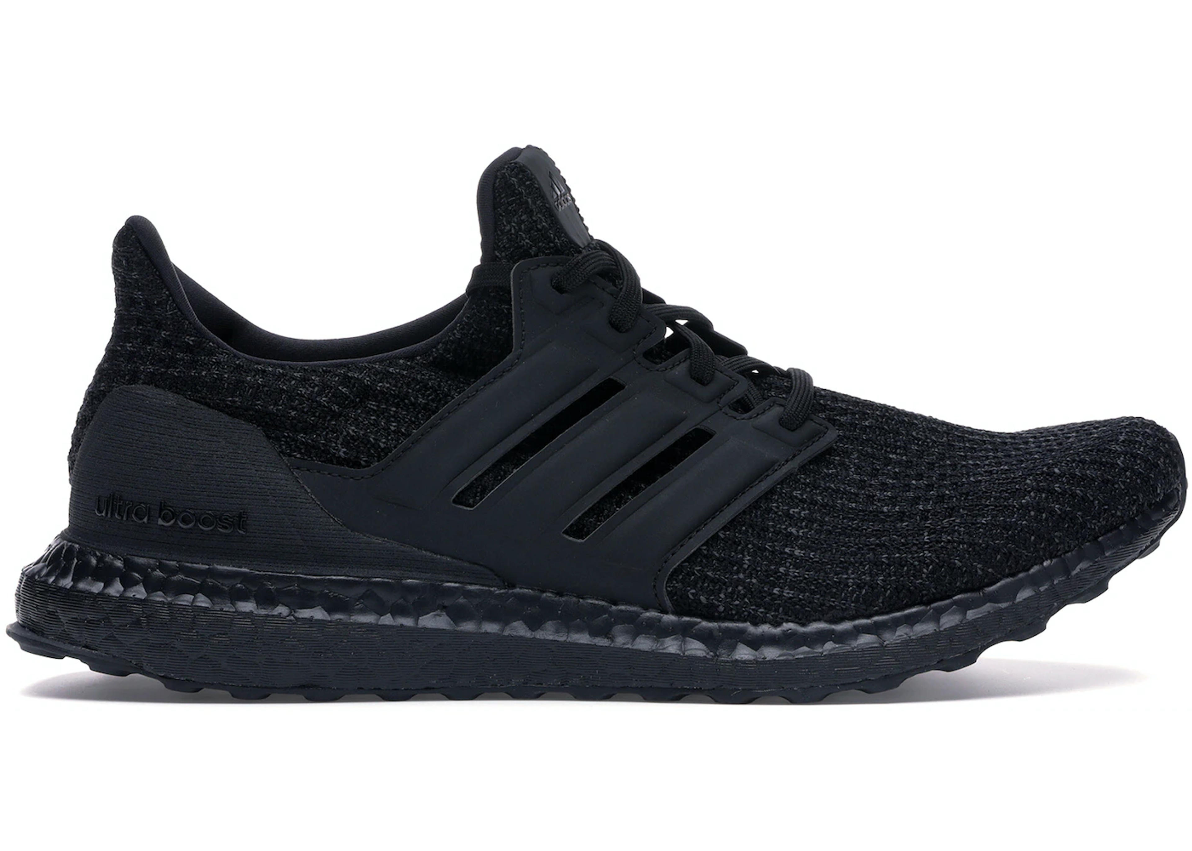 adidas Ultra Boost 4.0 Triple Black Nubuck Cage - F36641 - US