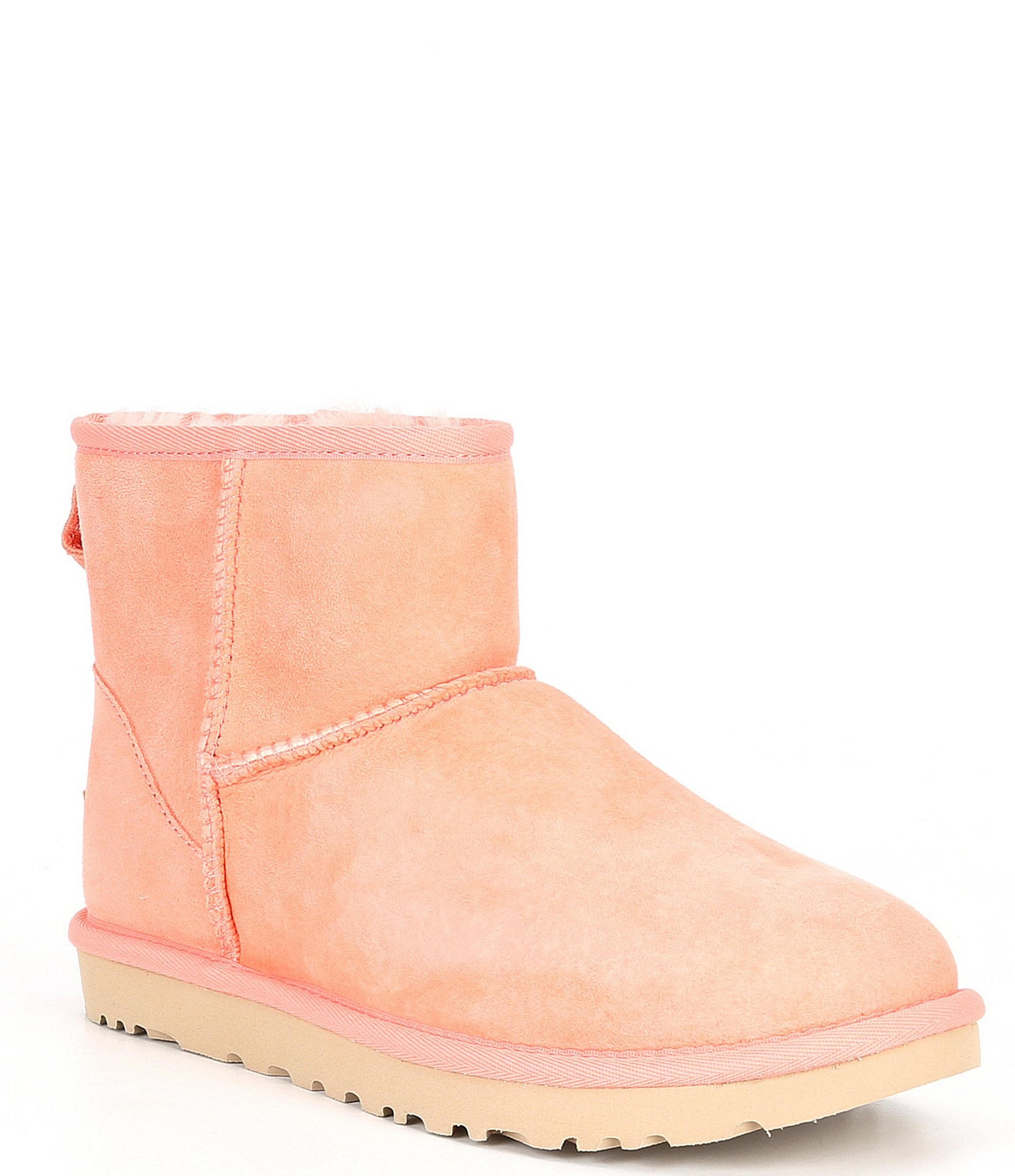 UGG® Classic Mini II Stitch Detail Water-Resistant Ankle Booties | Dillard's