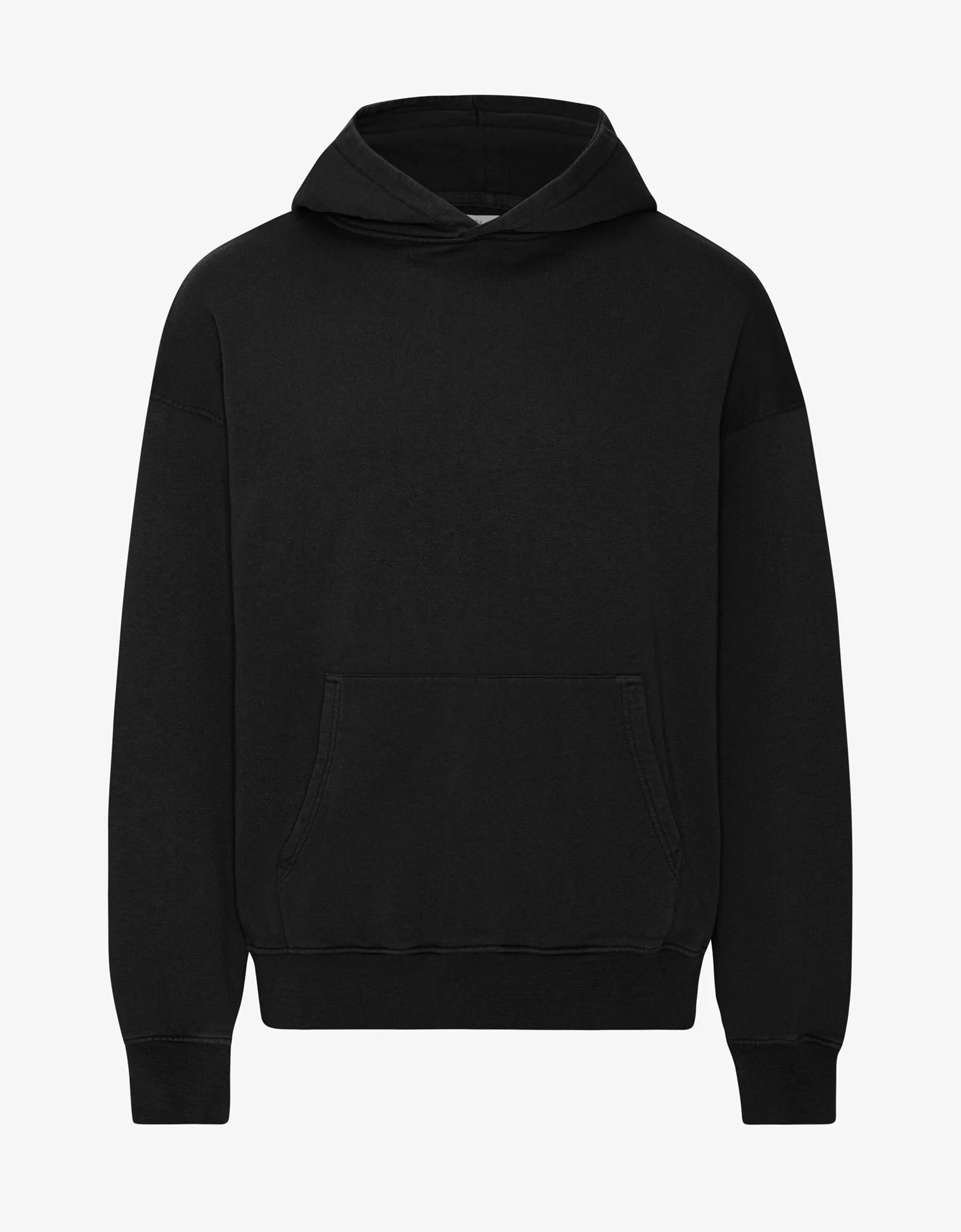 Organic Oversized Hood - Deep Black - XL