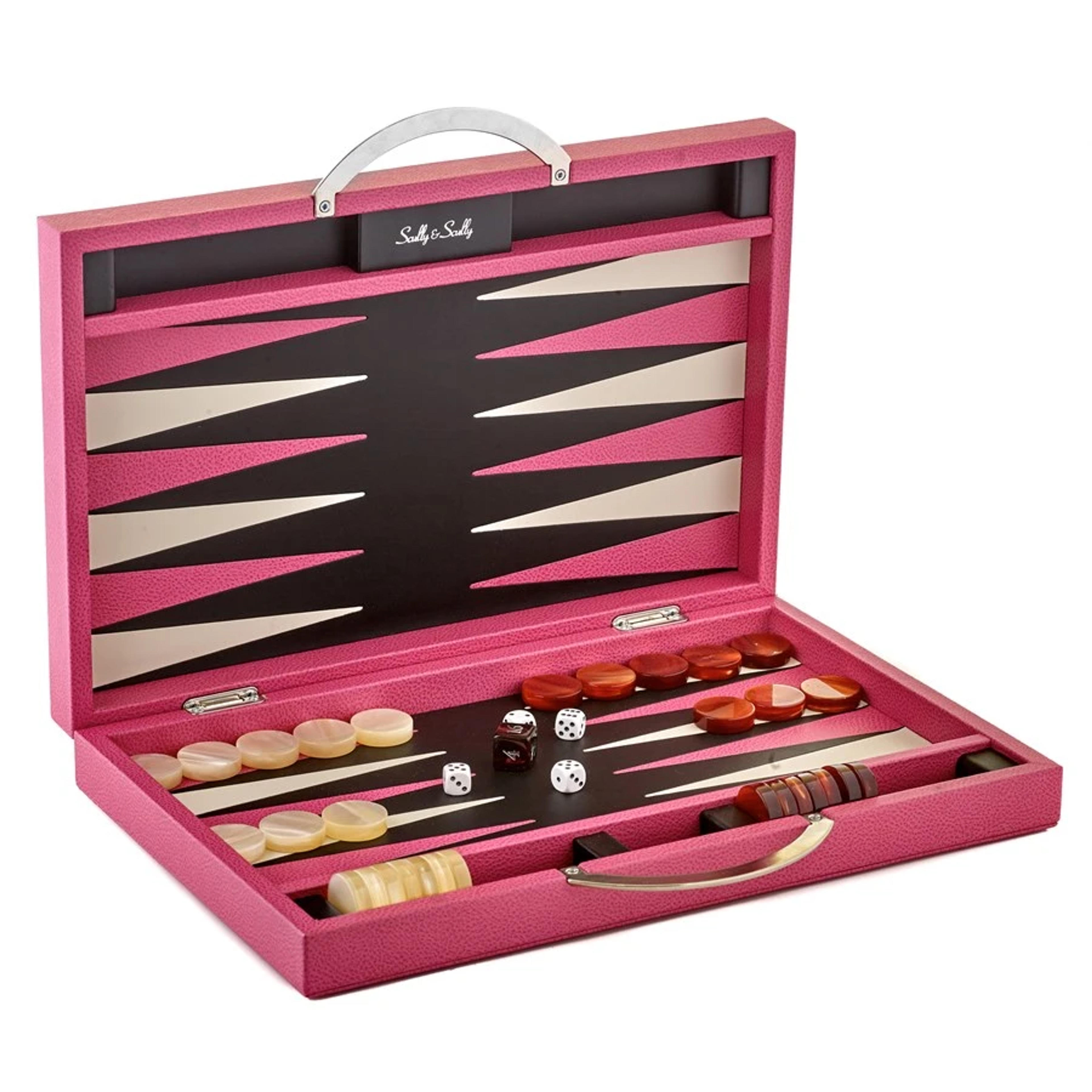 Leather Backgammon Sets