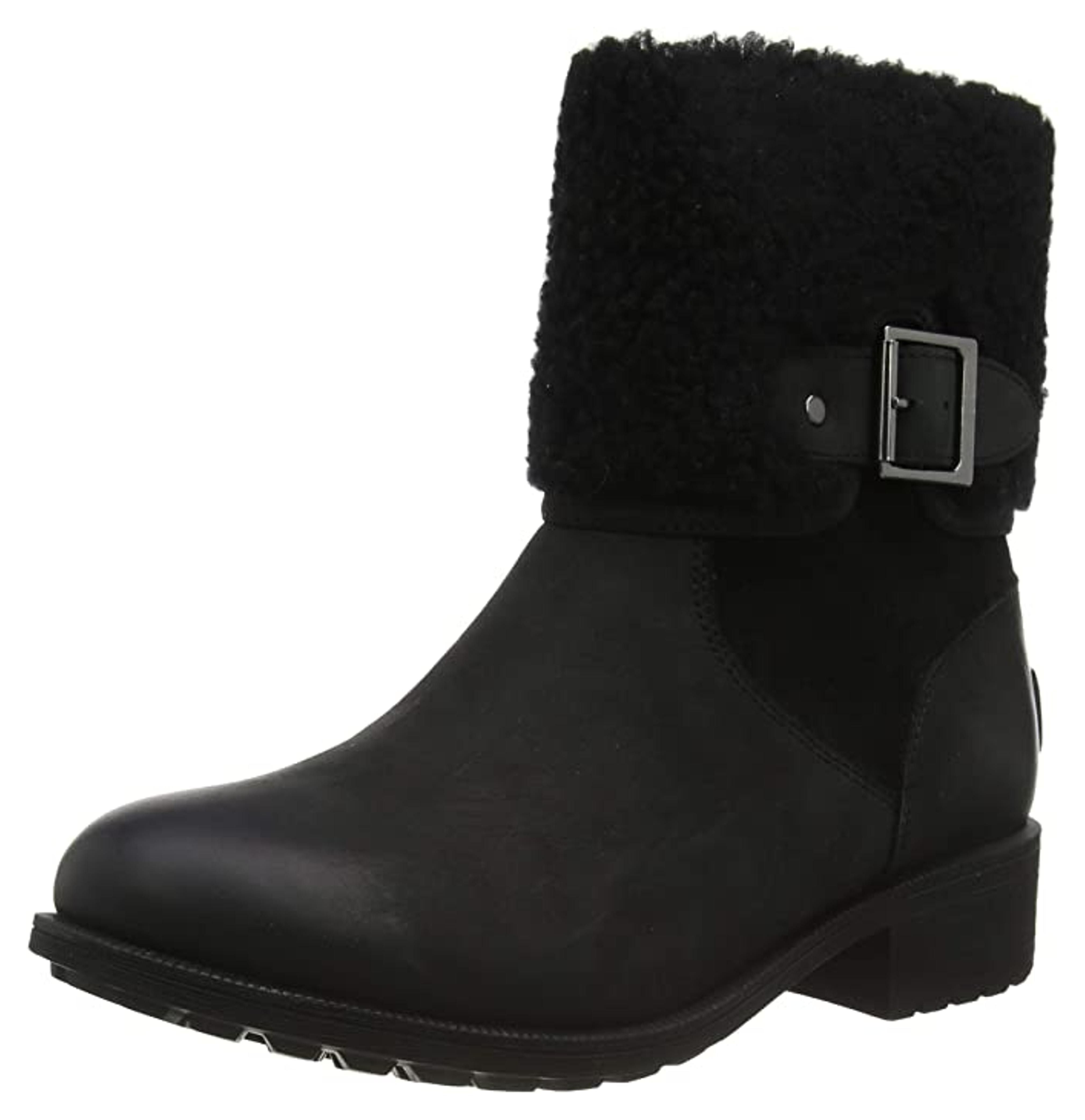 Amazon.com | UGG Elings Boot, Black / Black, Size 5 | Boots