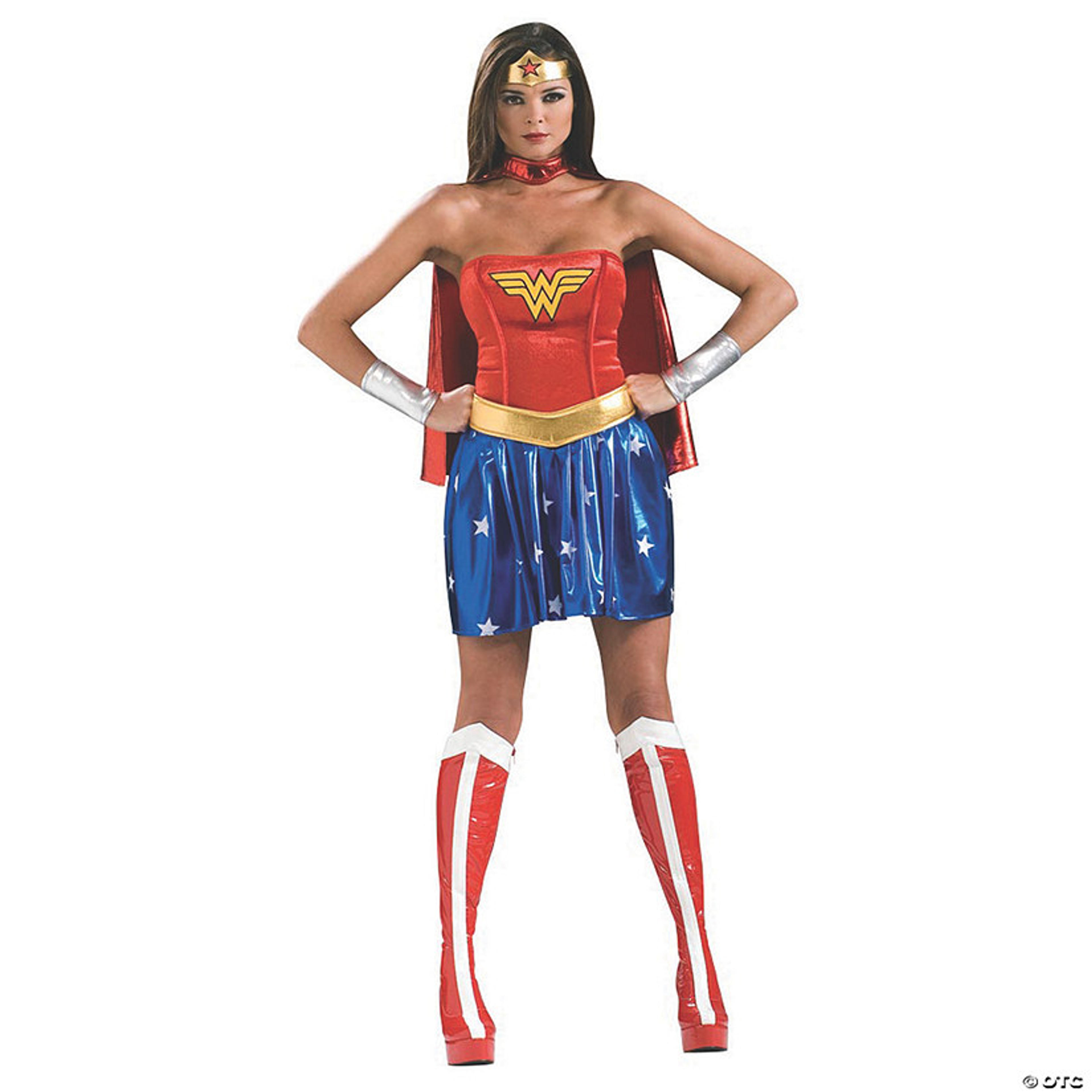 Women's Deluxe Wonder Woman Costume - Small | Halloween Express