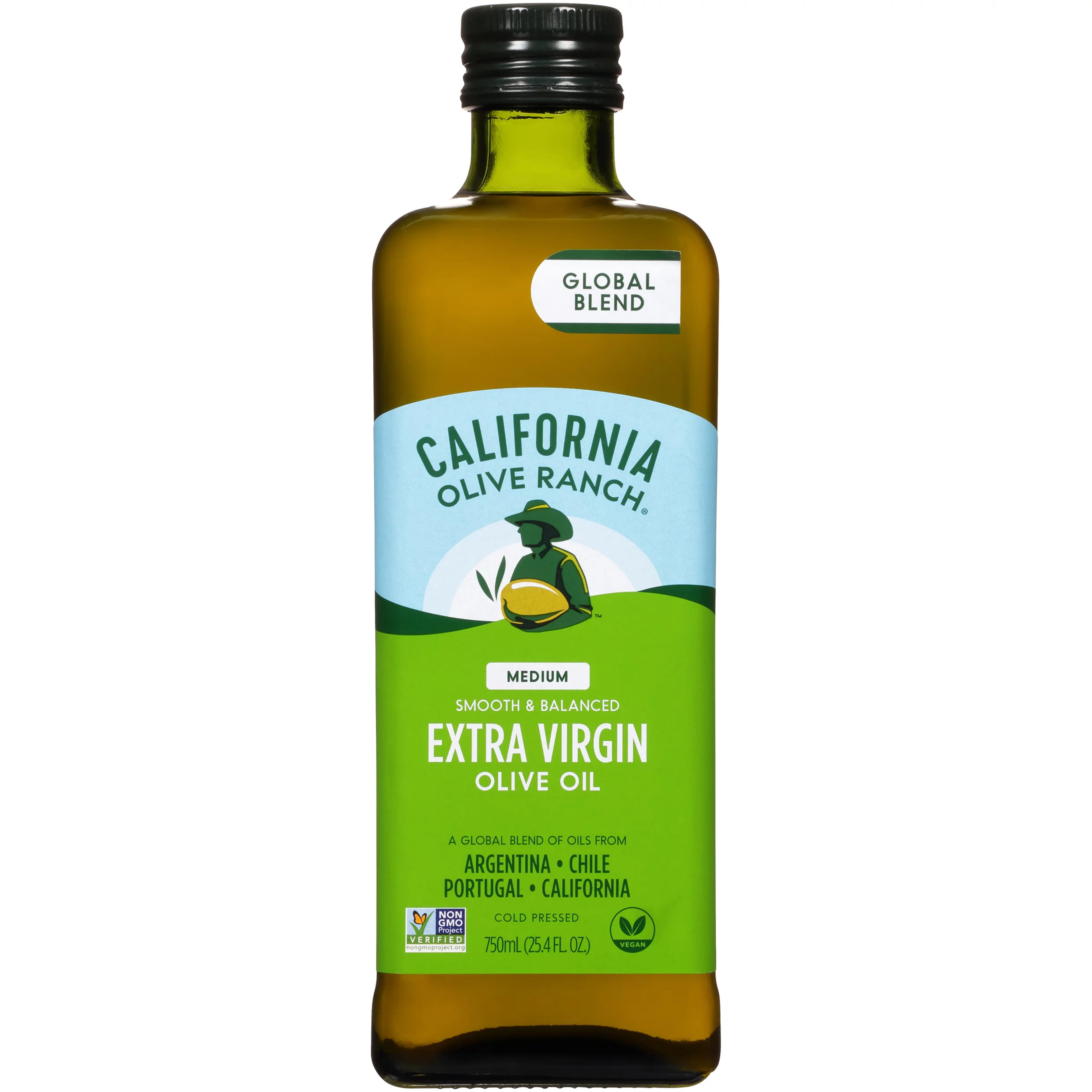 California Olive Ranch Global Blend Extra Virgin Olive Oil, Medium, 25.4 fl oz