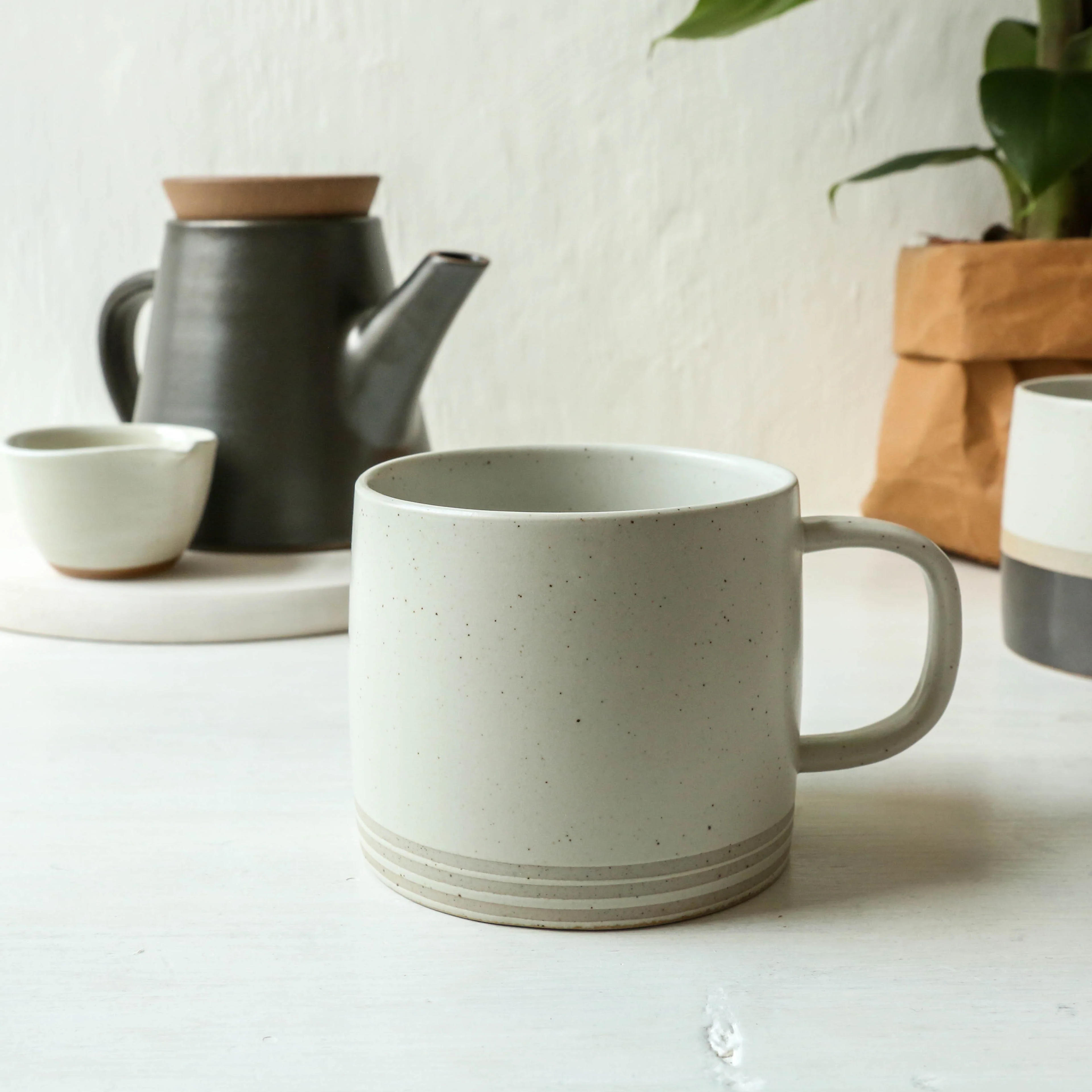 Enesta Line Mug - Cream – Berylune