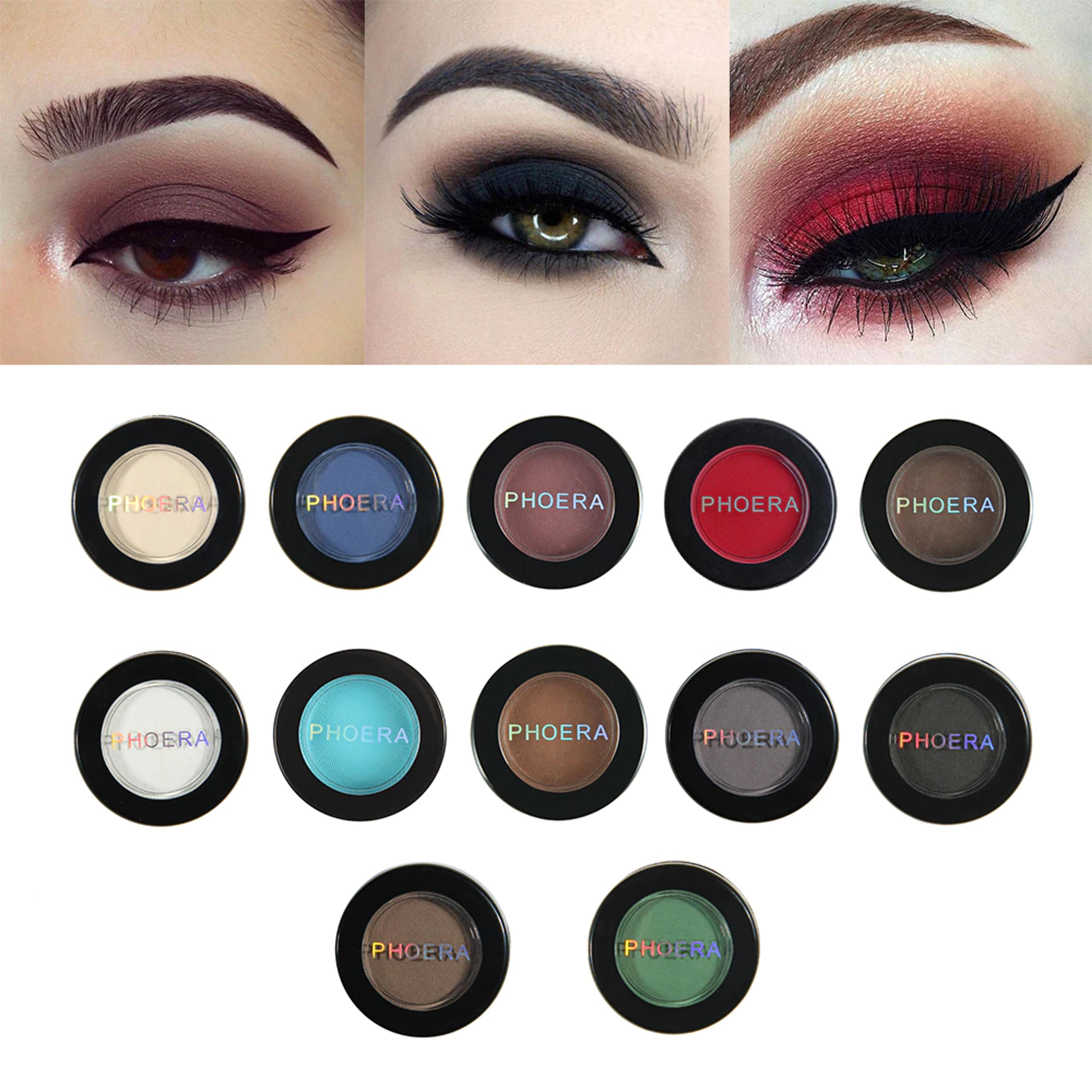 PHOERA Matte Eyeshadow Palette Waterproof Lasting Eye Shadow Beauty Makeup Cosmetics Maquillaje Profesional Sombra TSLM2|Eye Shadow| - AliExpress